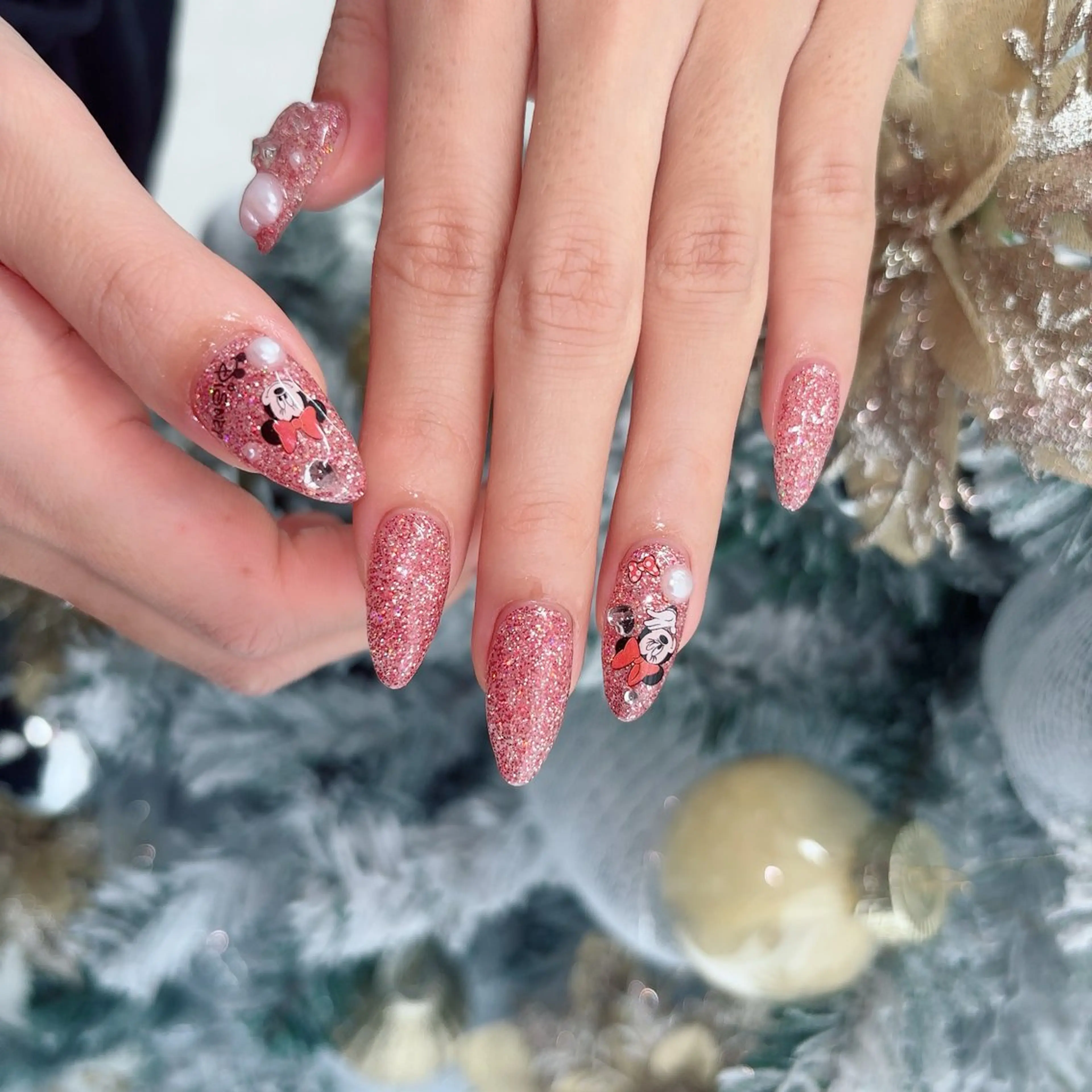 ネイル オーロラネイル フットネイル フレンチネイル ガラスフレンチ 氷ネイル・うるうるネイル ハンドネイル Lance nailのネイルデザイン