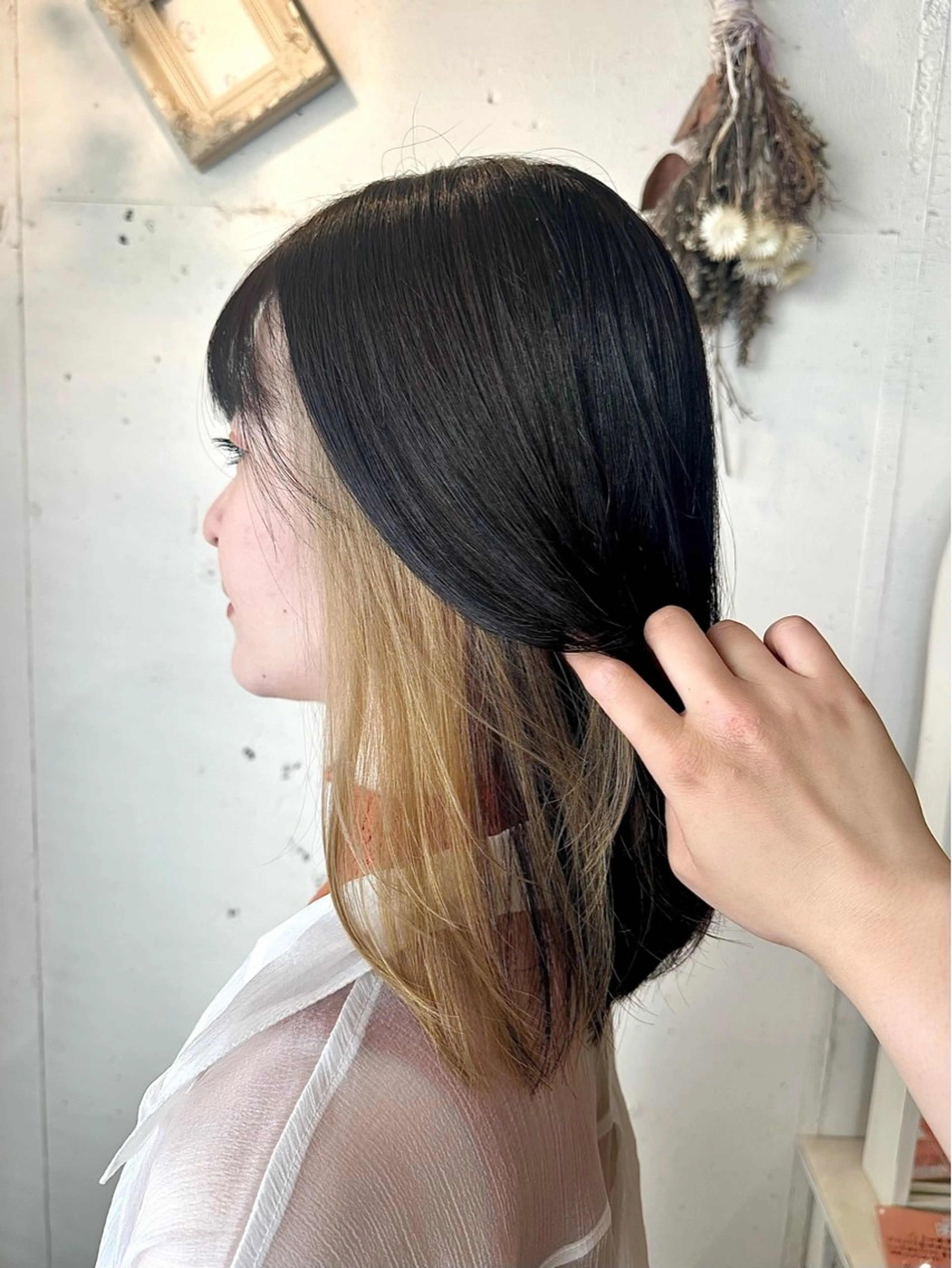 ミディアム ヘアカラー ヘッドスパ Nao 【EIGHT札幌】のヘアスタイル