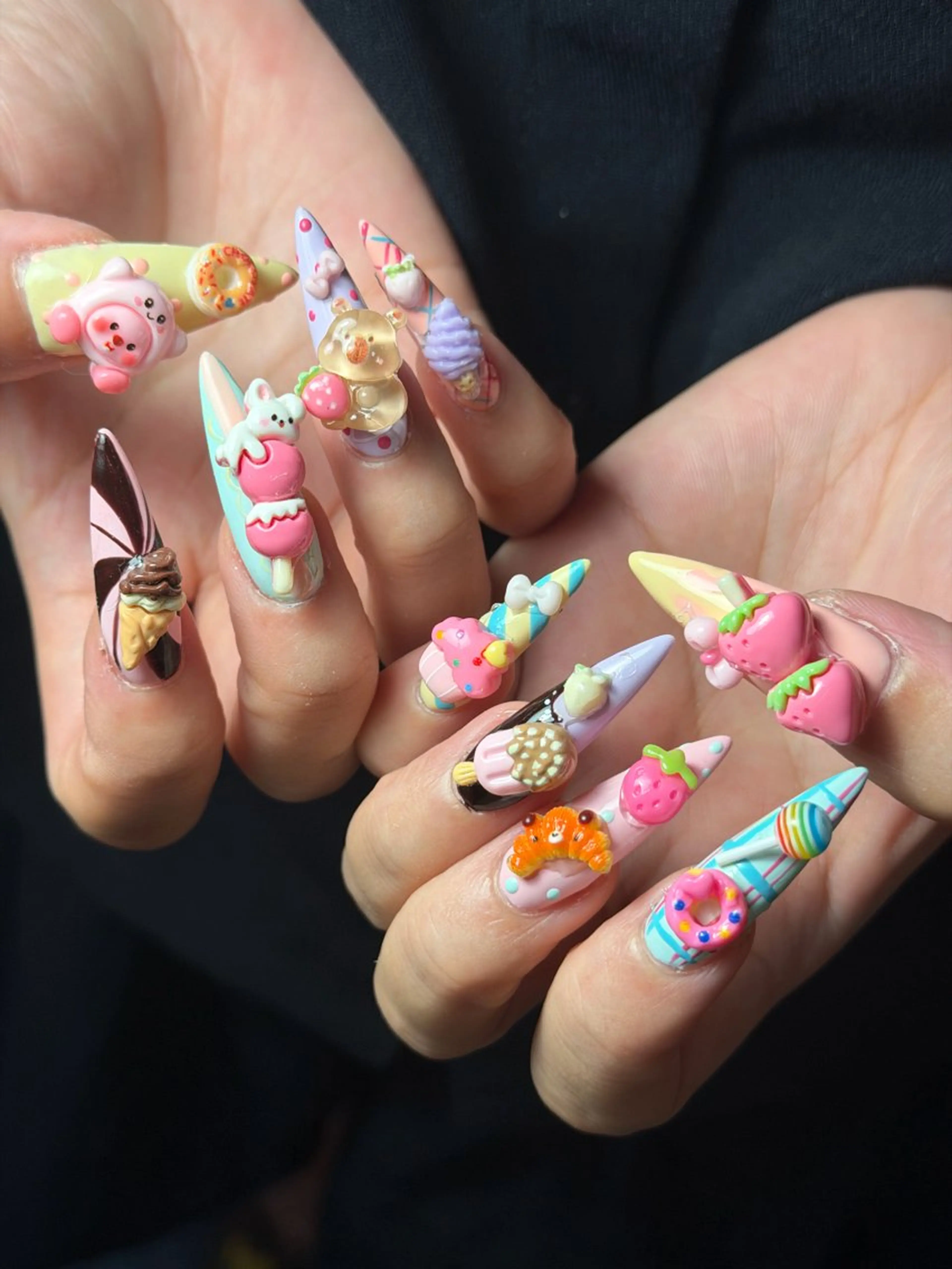 ネイル 韓国ネイル シンプルネイル ワンホンネイル ハンドネイル CoMo Nailのネイルデザイン