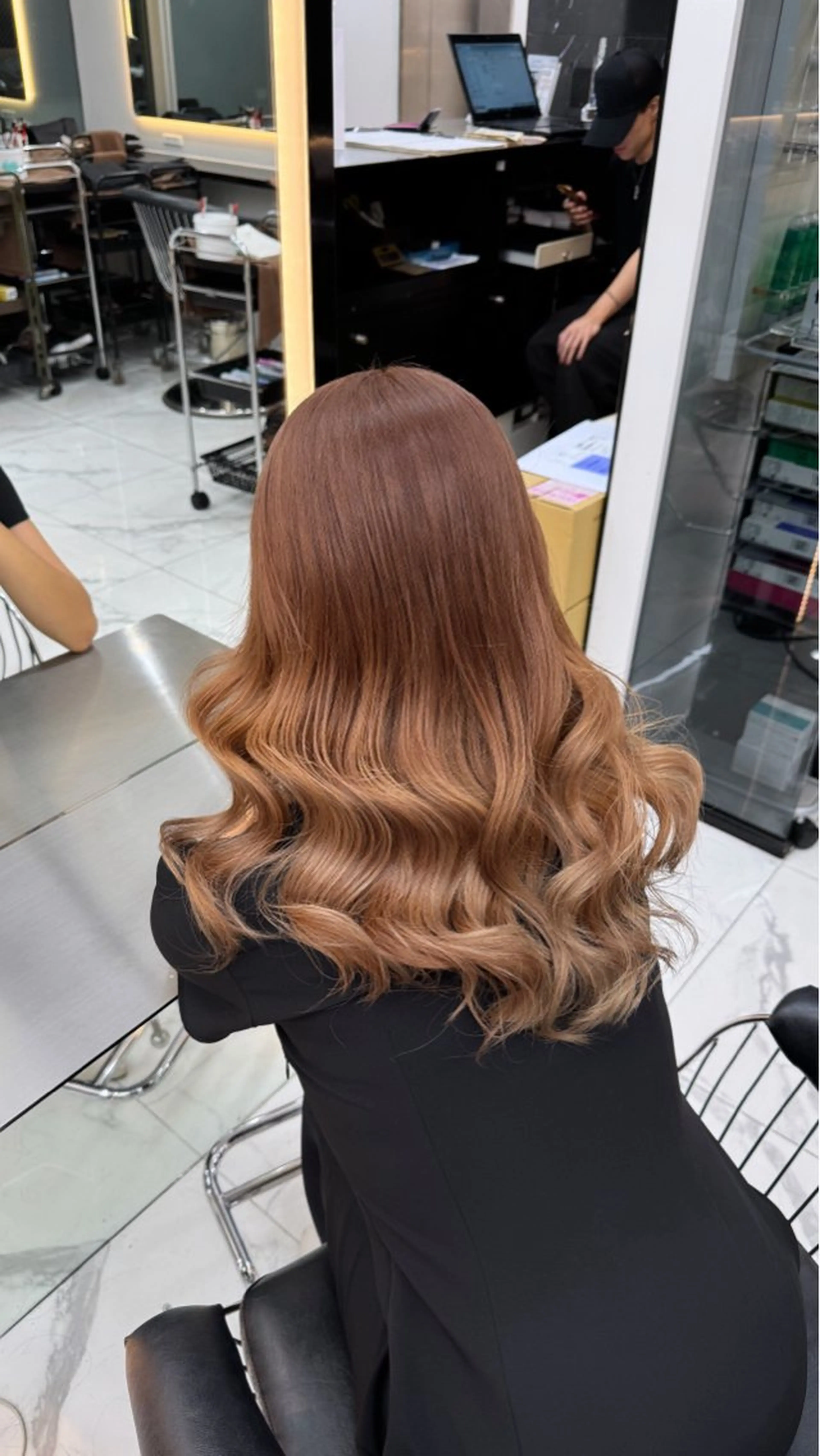 ロング カラー Lapis渋谷本店 Rikoのヘアスタイル