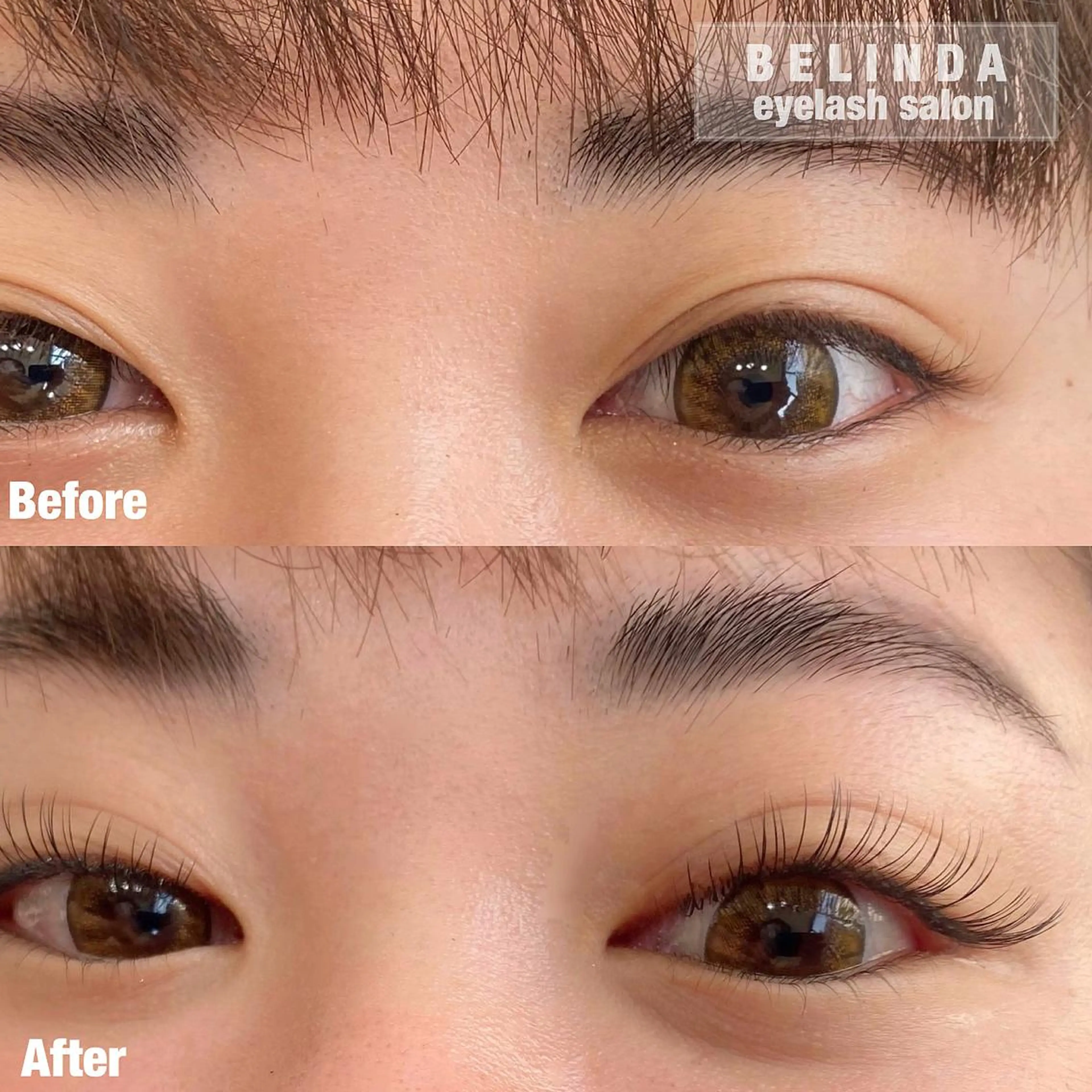 マツエク・マツパ フラットラッシュ セーブル 下まつげエクステ 一重×まつ毛パーマ & eye 浦和店のマツエク・マツパデザイン