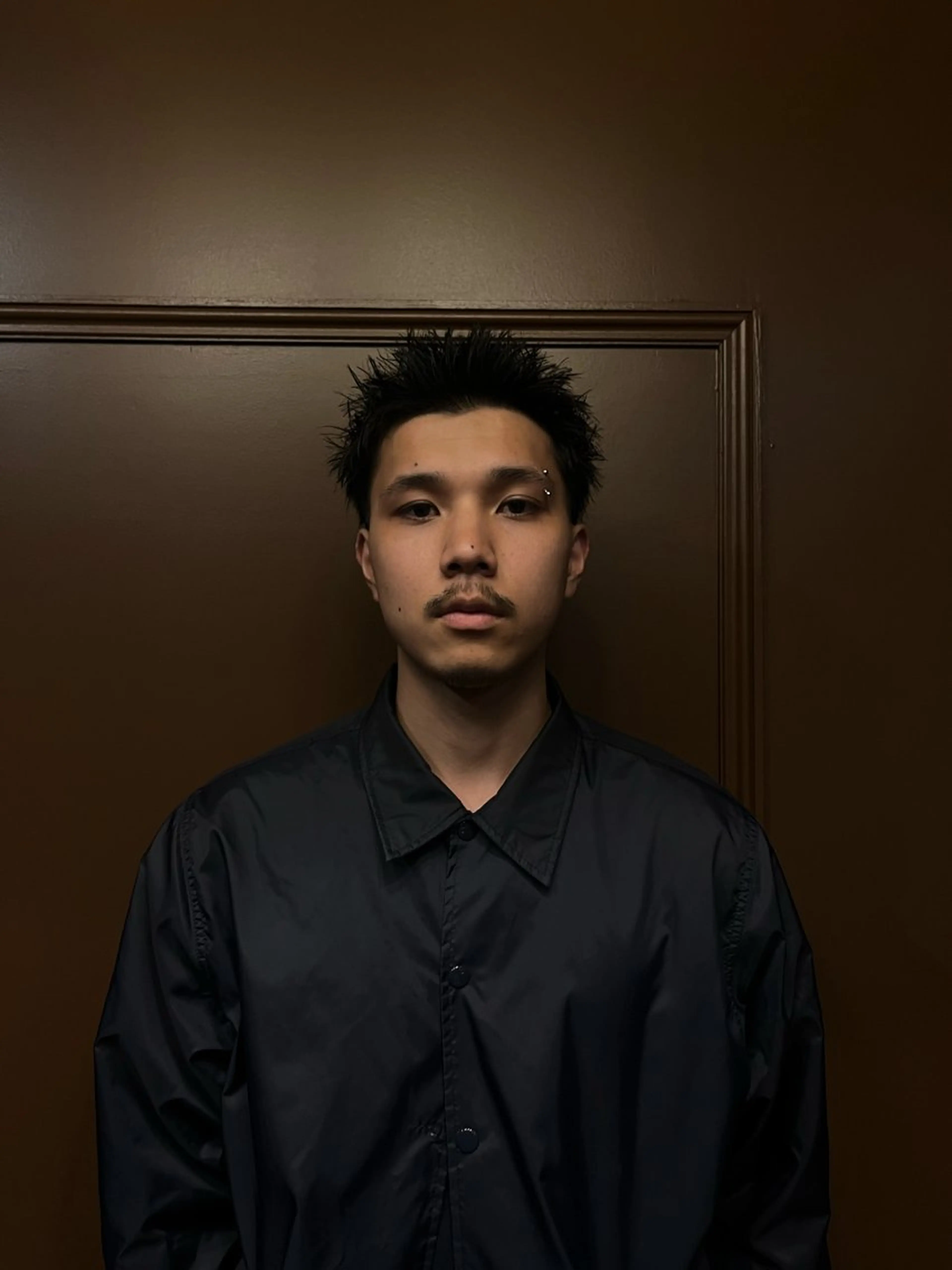 メンズ スパイキーショート 窪田 力也のヘアスタイル