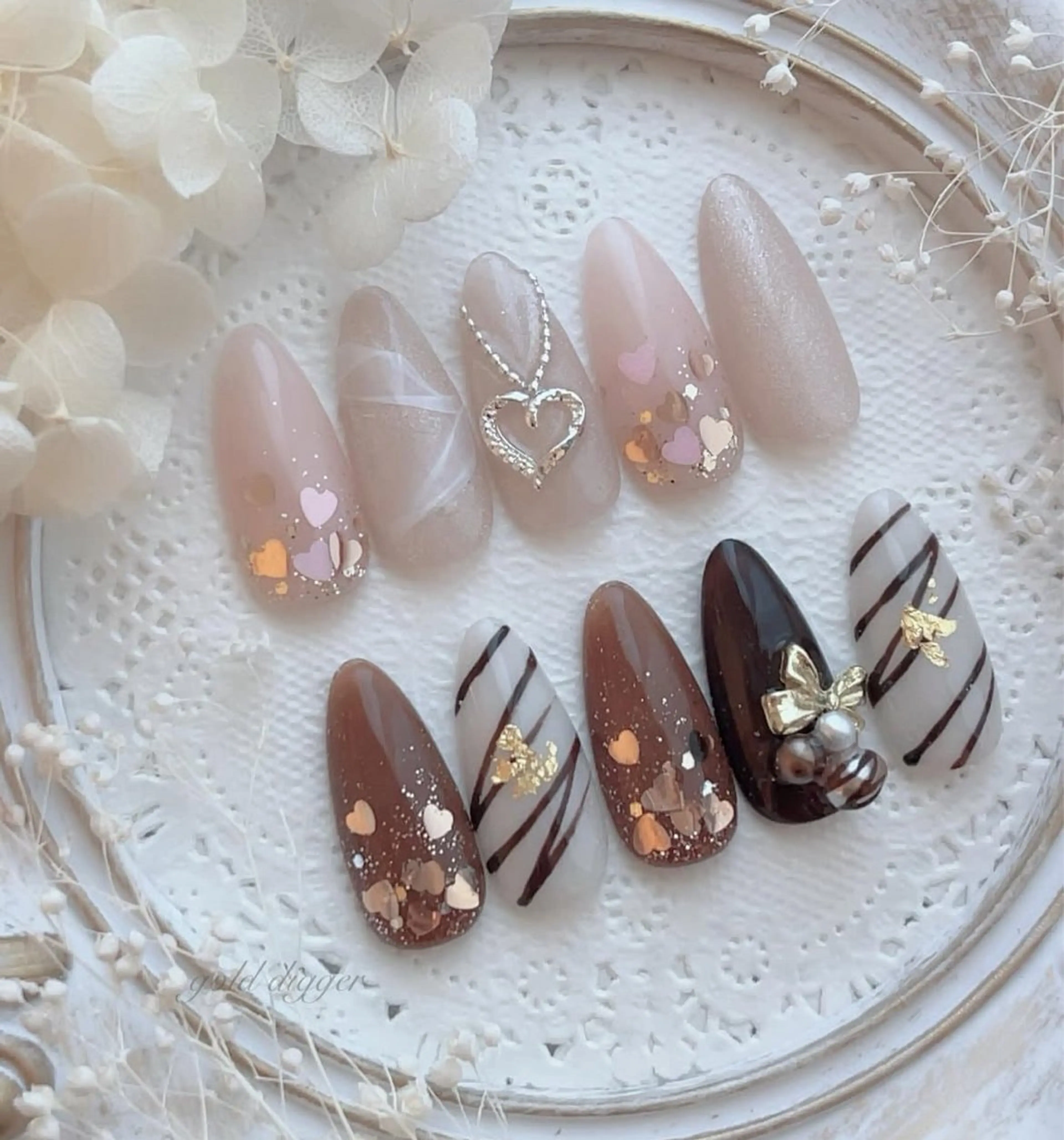 ネイル アートネイル チークネイル 長さ出し フットネイル フレンチネイル YK Rinのネイルデザイン