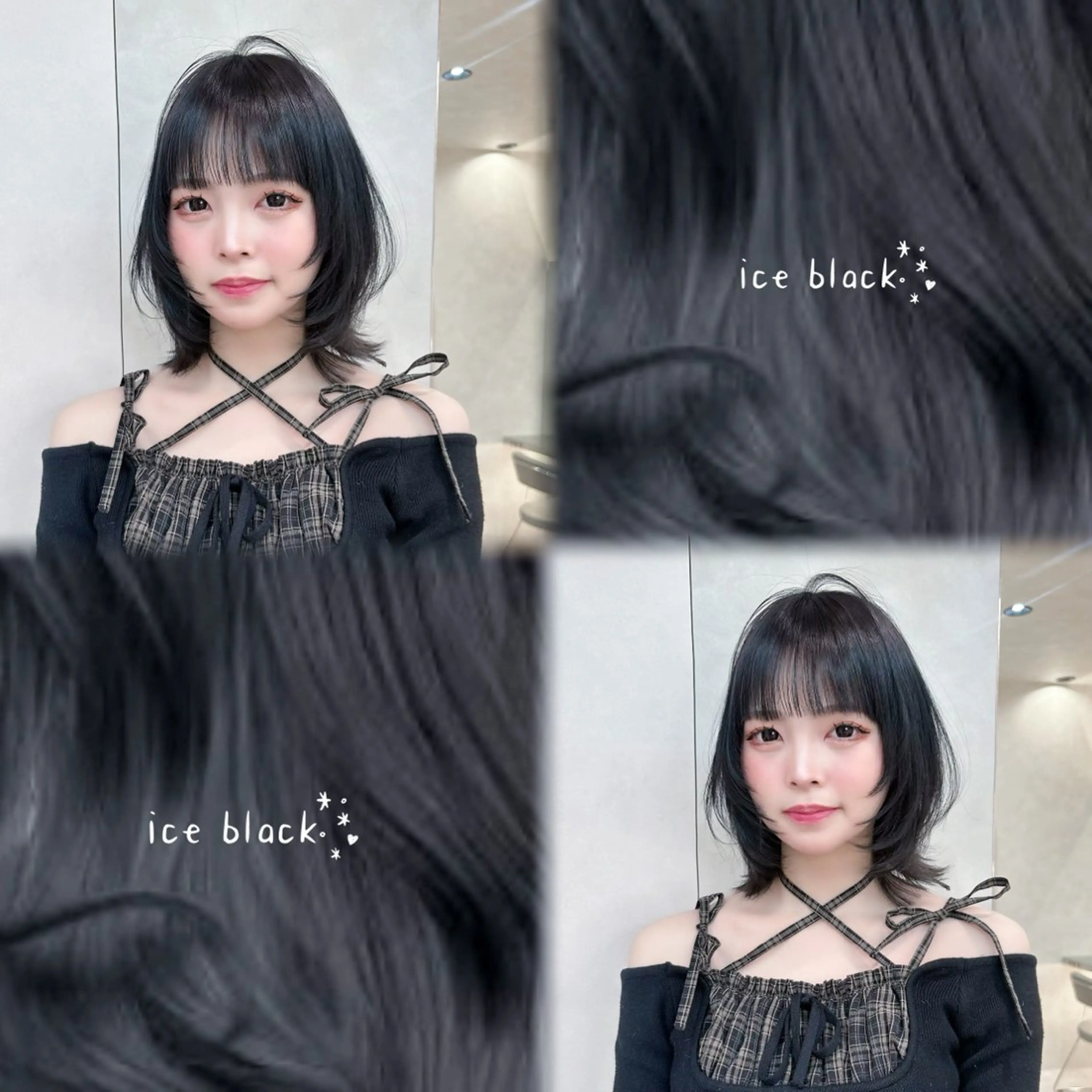 ショート ボブレイヤー ボブ レイヤーカット 韓国レイヤー／似合わ せ／nazuna🩵のヘアスタイル