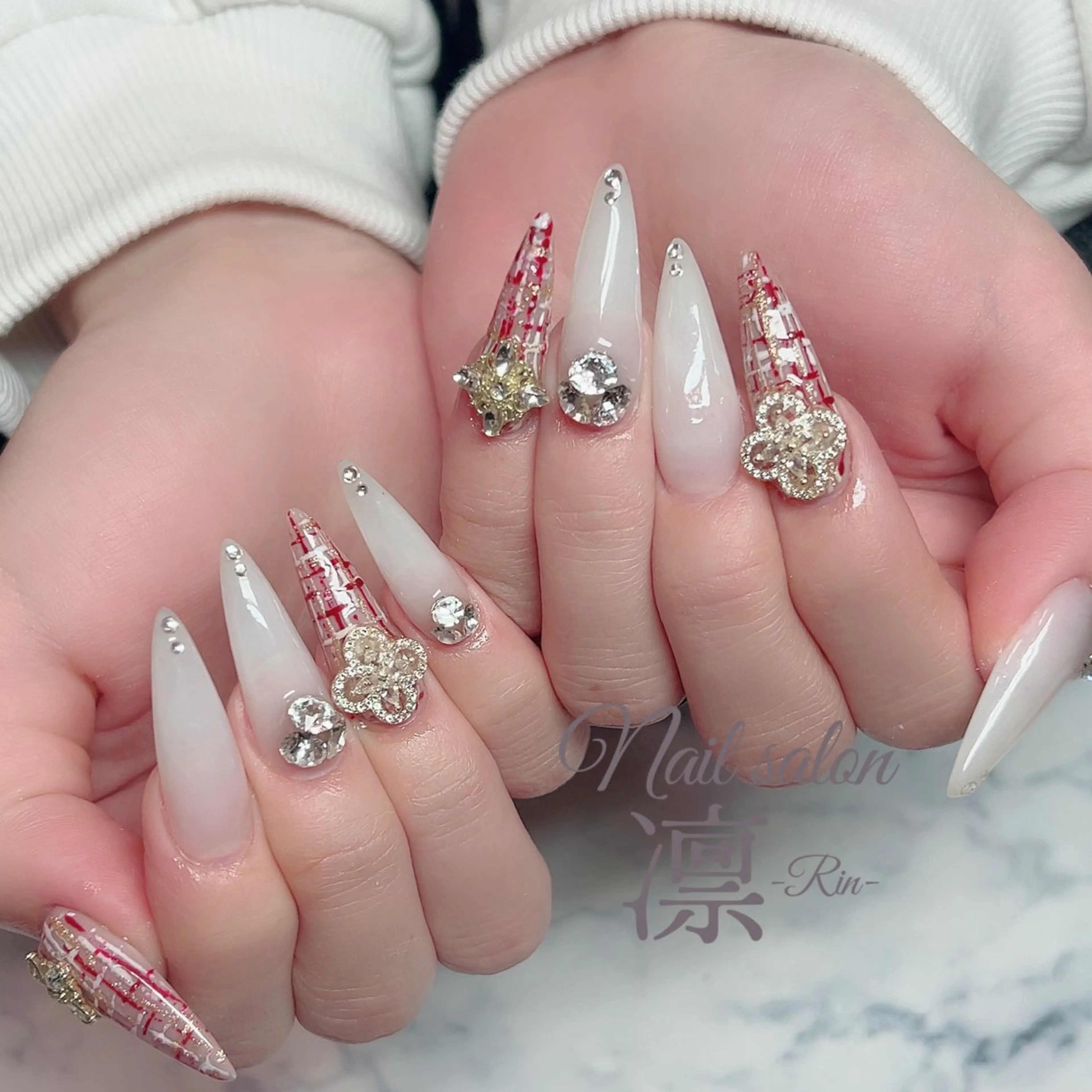 ネイル スカルプネイル private salon凛のネイルデザイン