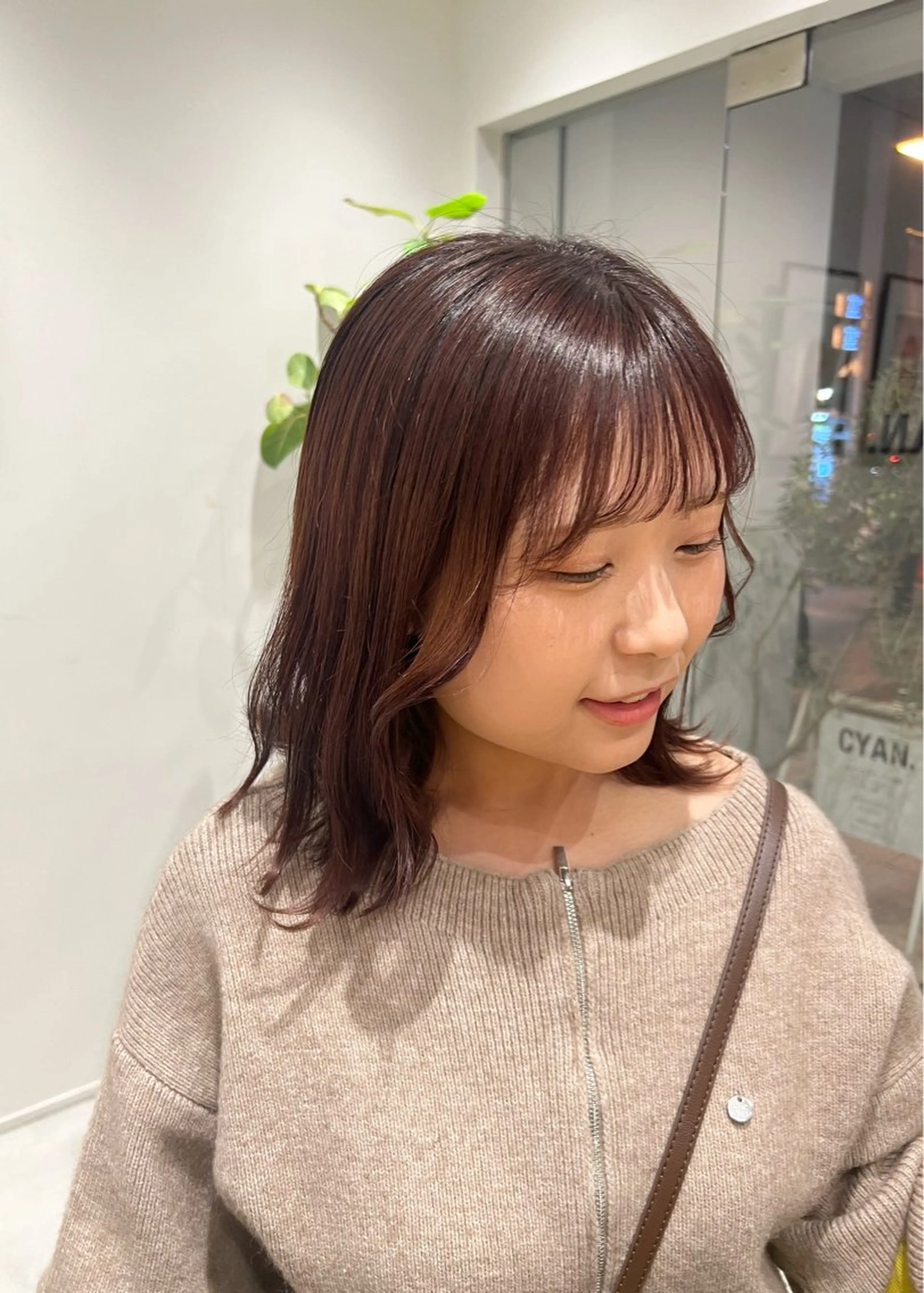 ミディアム パーマ/名古屋パーマ / コデラ ナナホのヘアスタイル