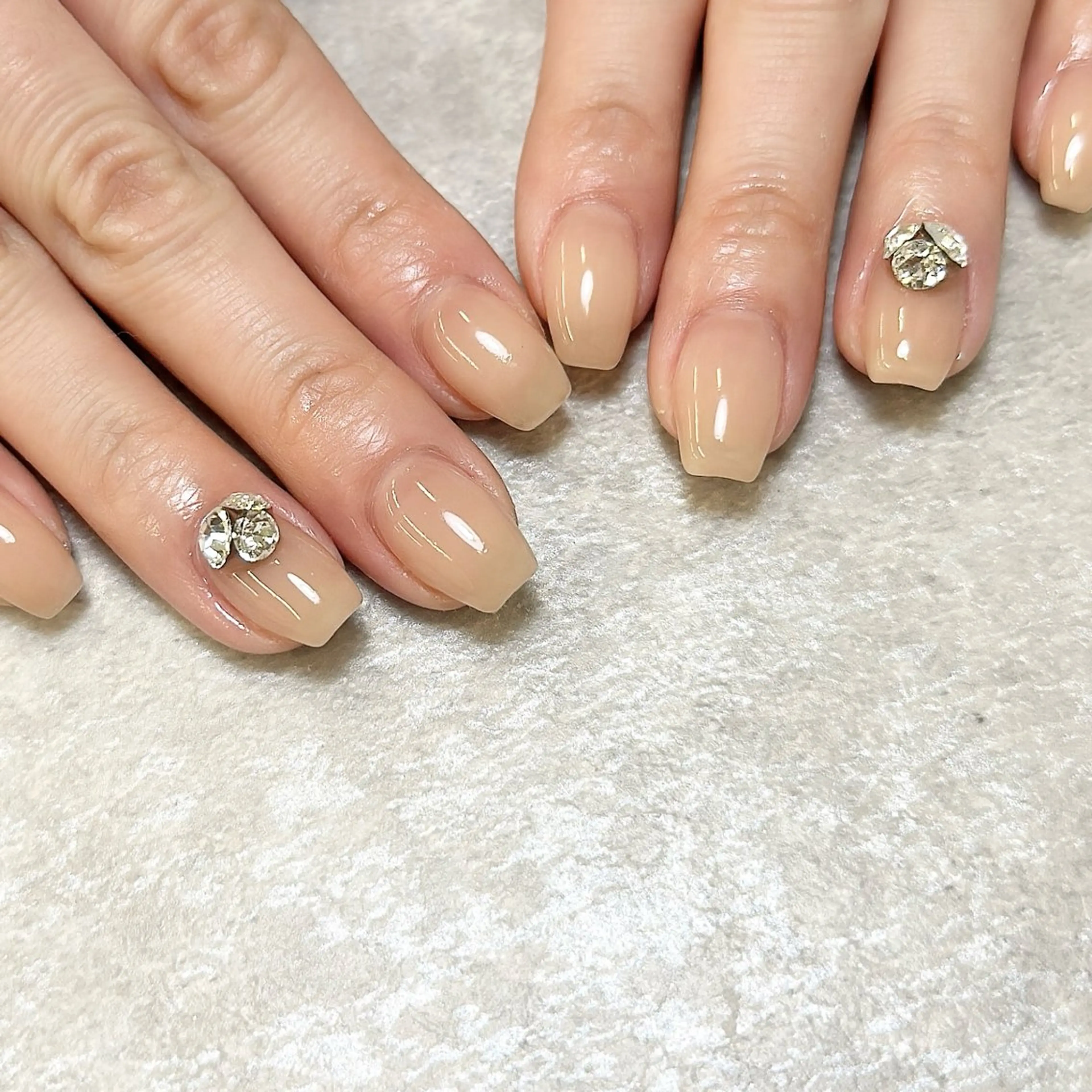 ワンカラー+ bijou💎2本付きの写真