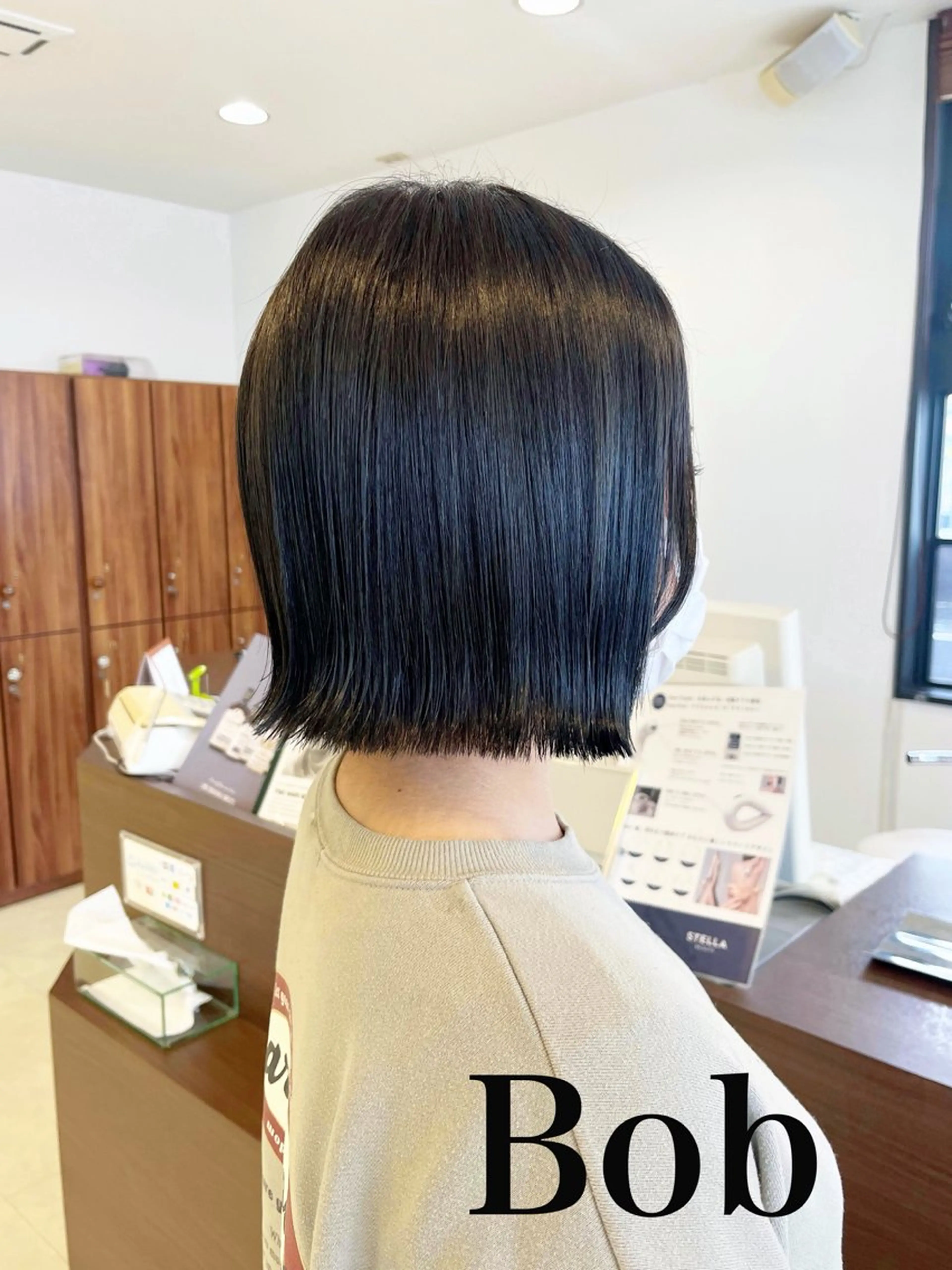 ショート ボブ カット トリートメント カラー∫カット∫ 髪質改善🤍MIKUのヘアスタイル