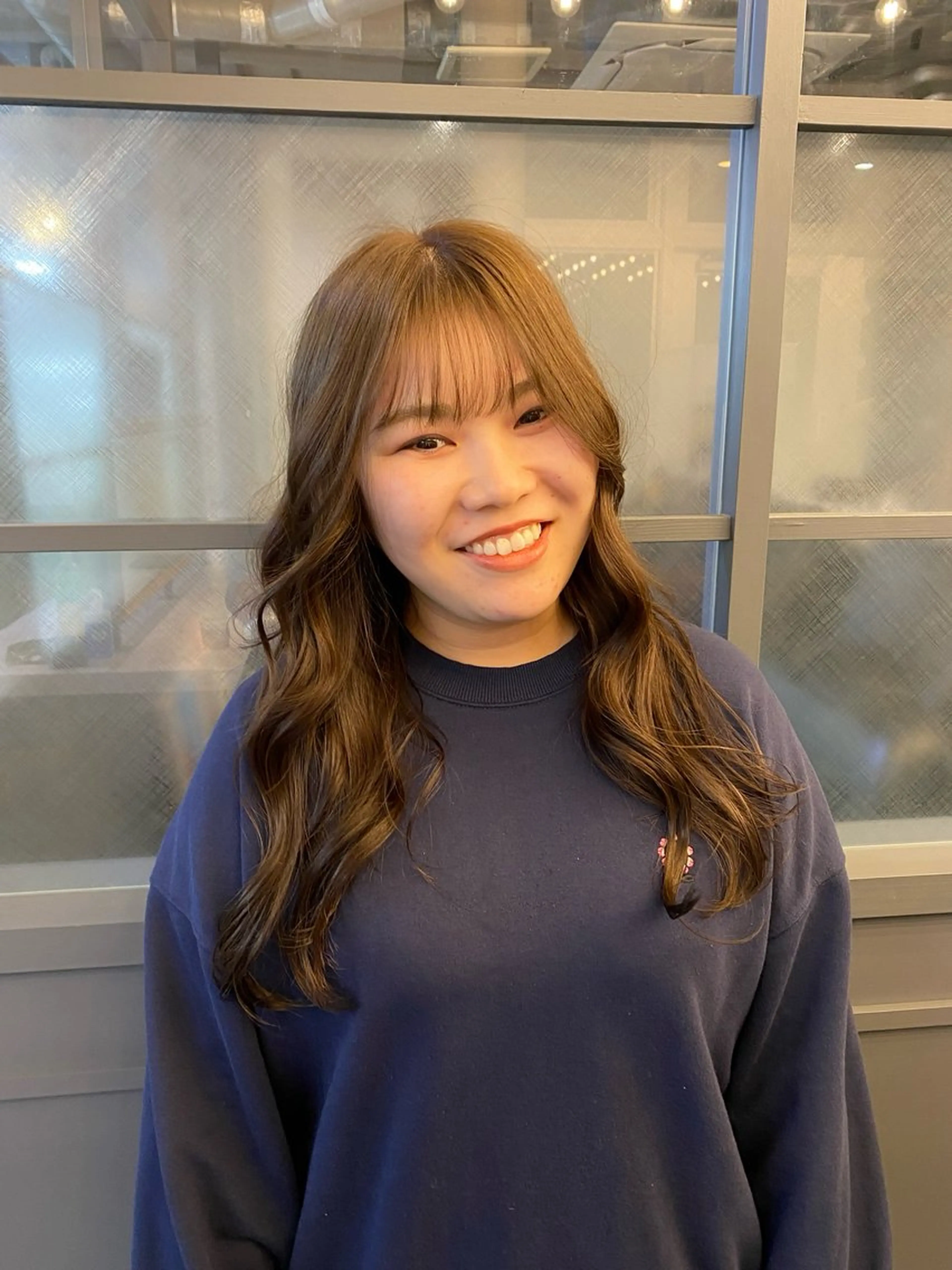 カラー ハセガワ レナのヘアスタイル