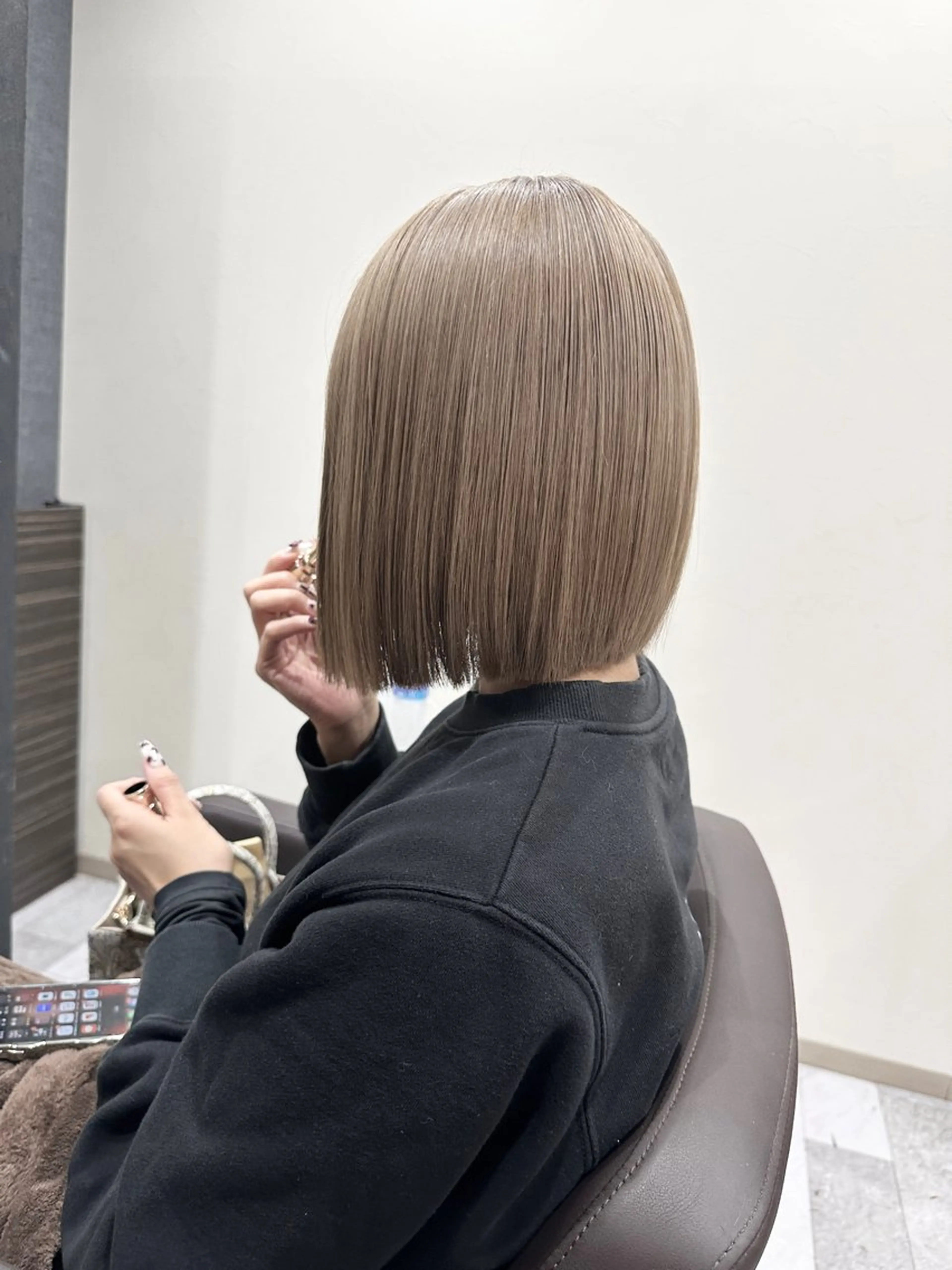 ミディアム カラー カット ヘアカラー トリートメント 髪質改善特化【荻窪】 RYOTOのヘアスタイル