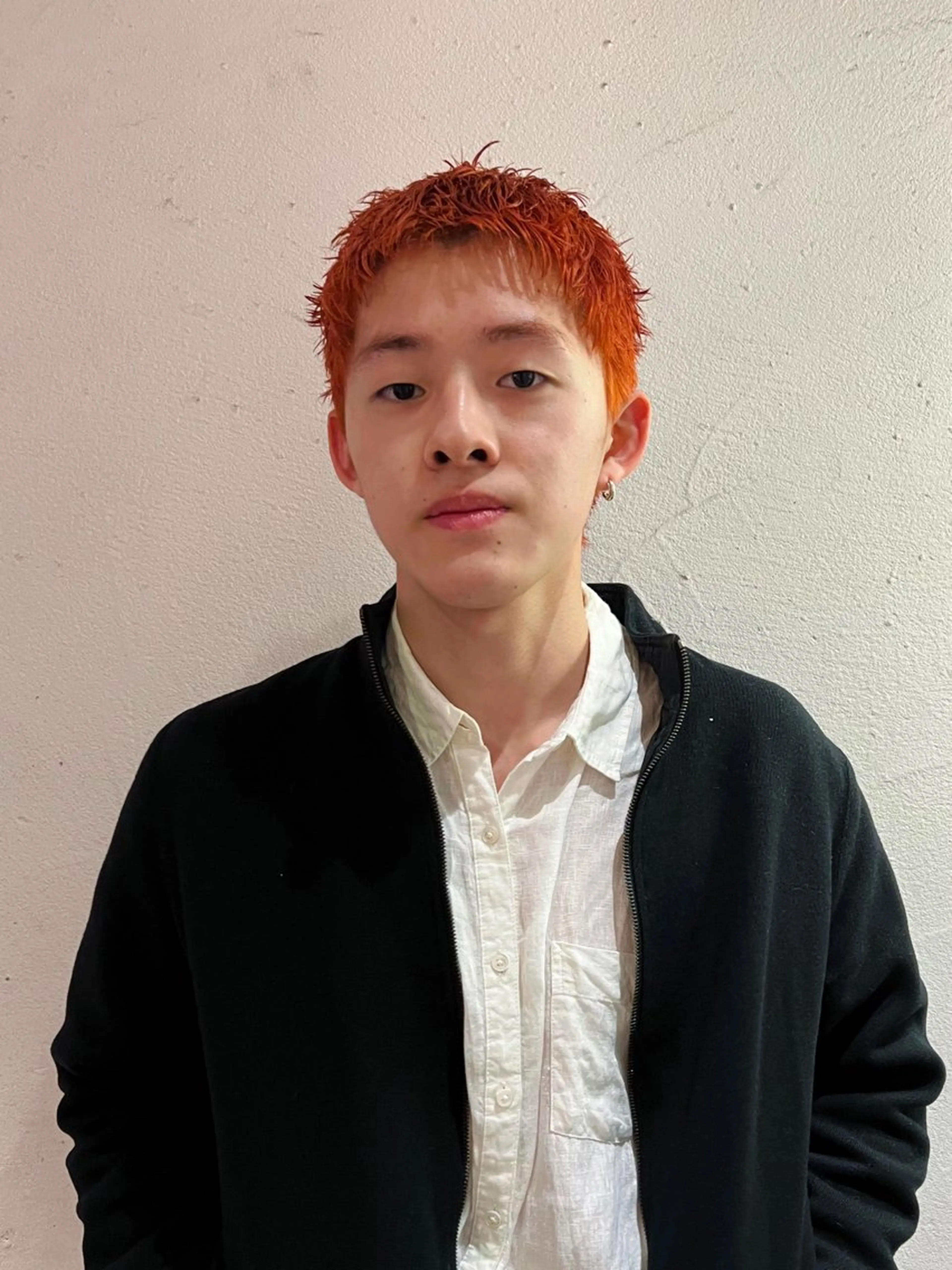 ショート カラー メンズ カット ヘアカラー ラフショートブリー チカラー⚡️リュウジのヘアスタイル