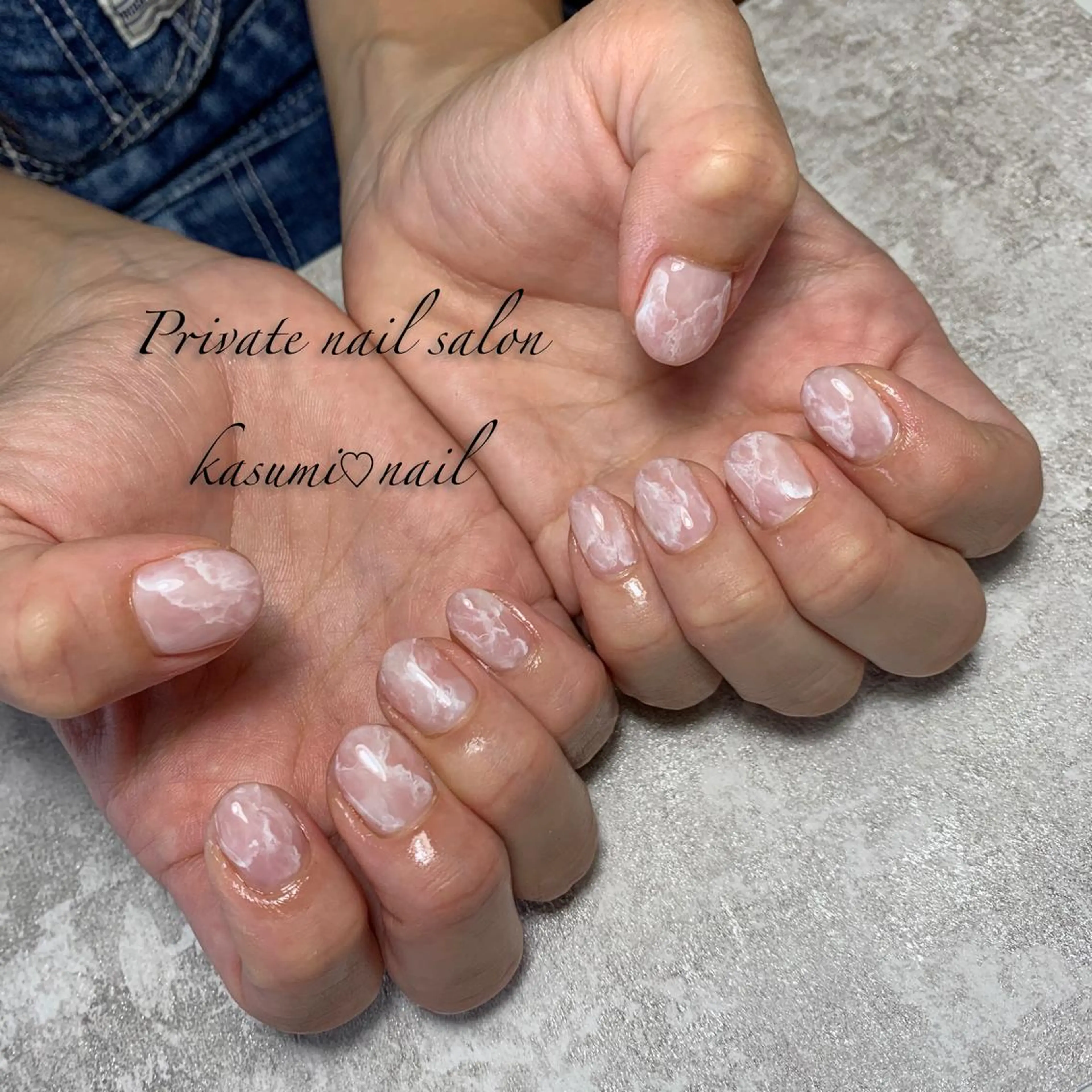 ネイル マグネットネイル ミラーネイル ニュアンスネイル 冬ネイル KASUMI♡ Nailのネイルデザイン