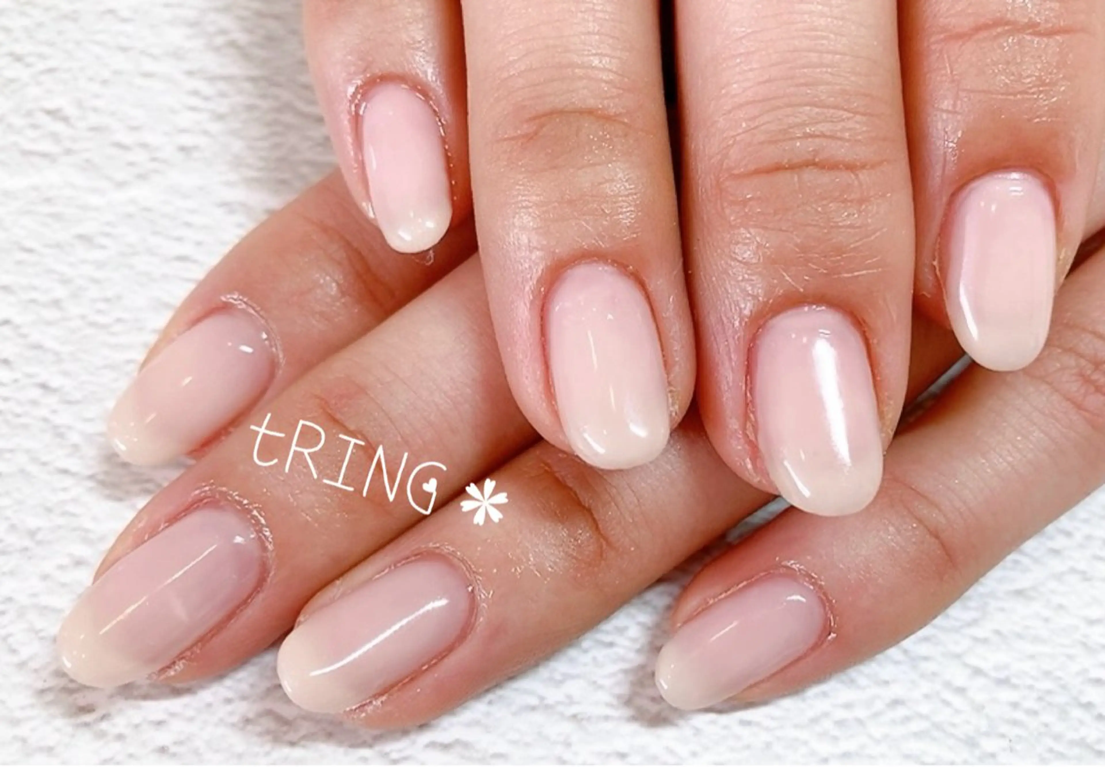 ネイル ハンドネイル tRING＊ しいの木台のネイルデザイン