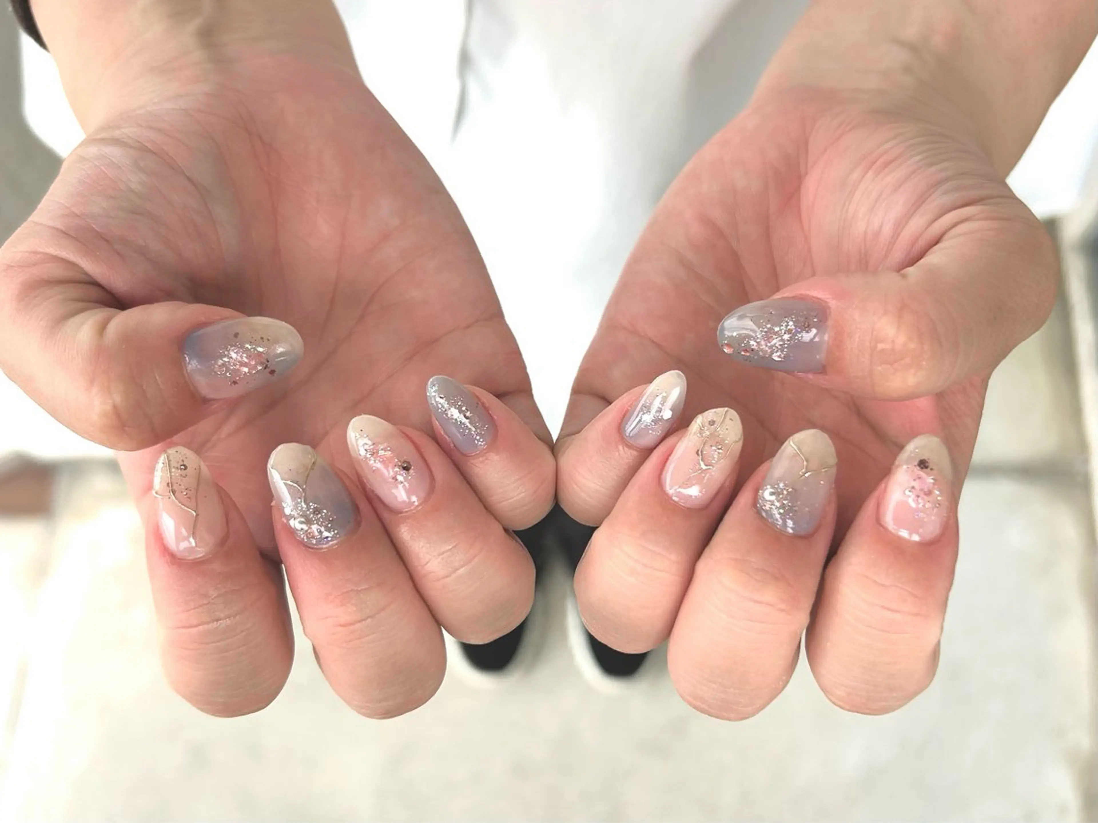 ネイル ハンドネイル ArcoIris所属・Arco Iris 告瑠莉のネイルデザイン