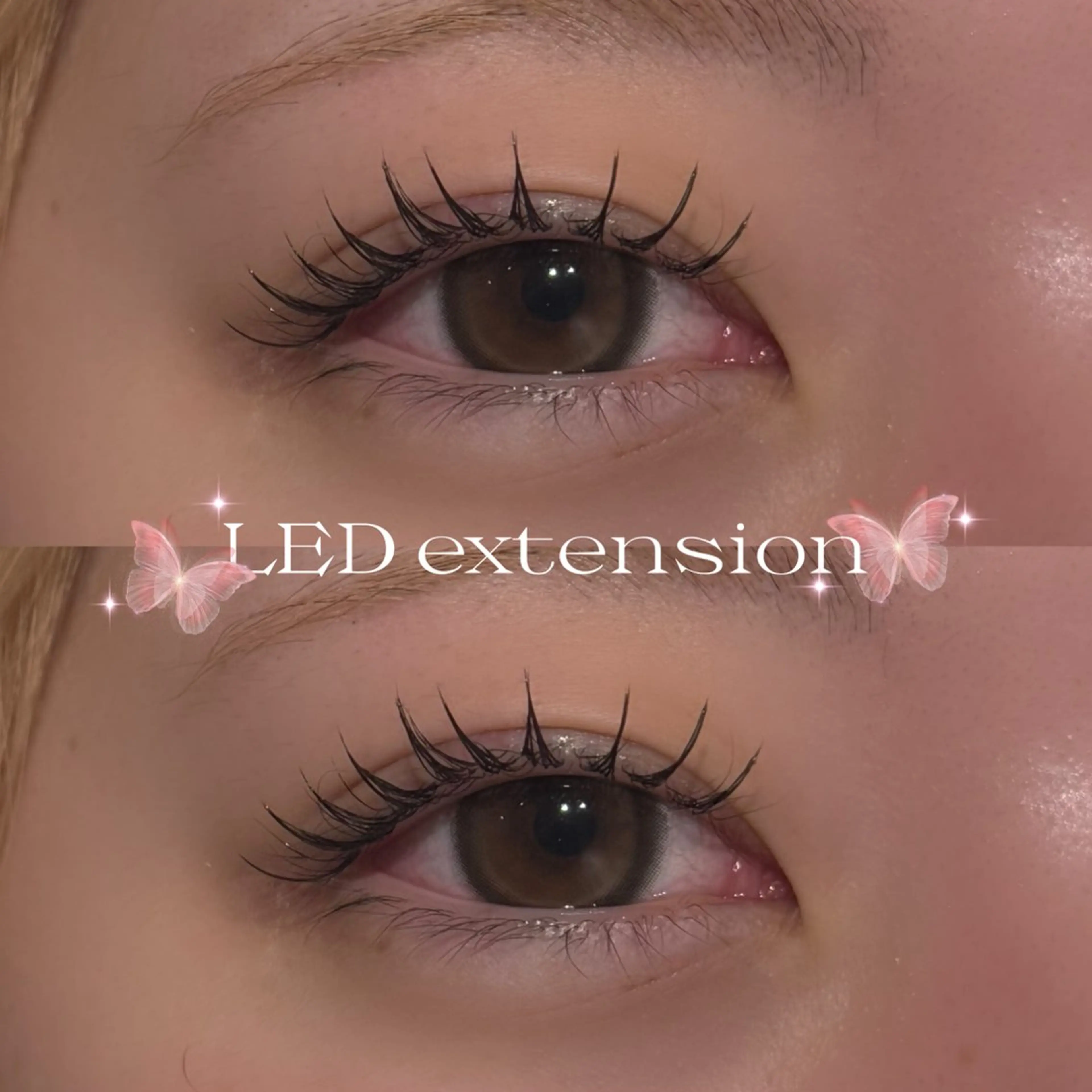 【🎀モチUP🎀】LEDエクステ80本の写真