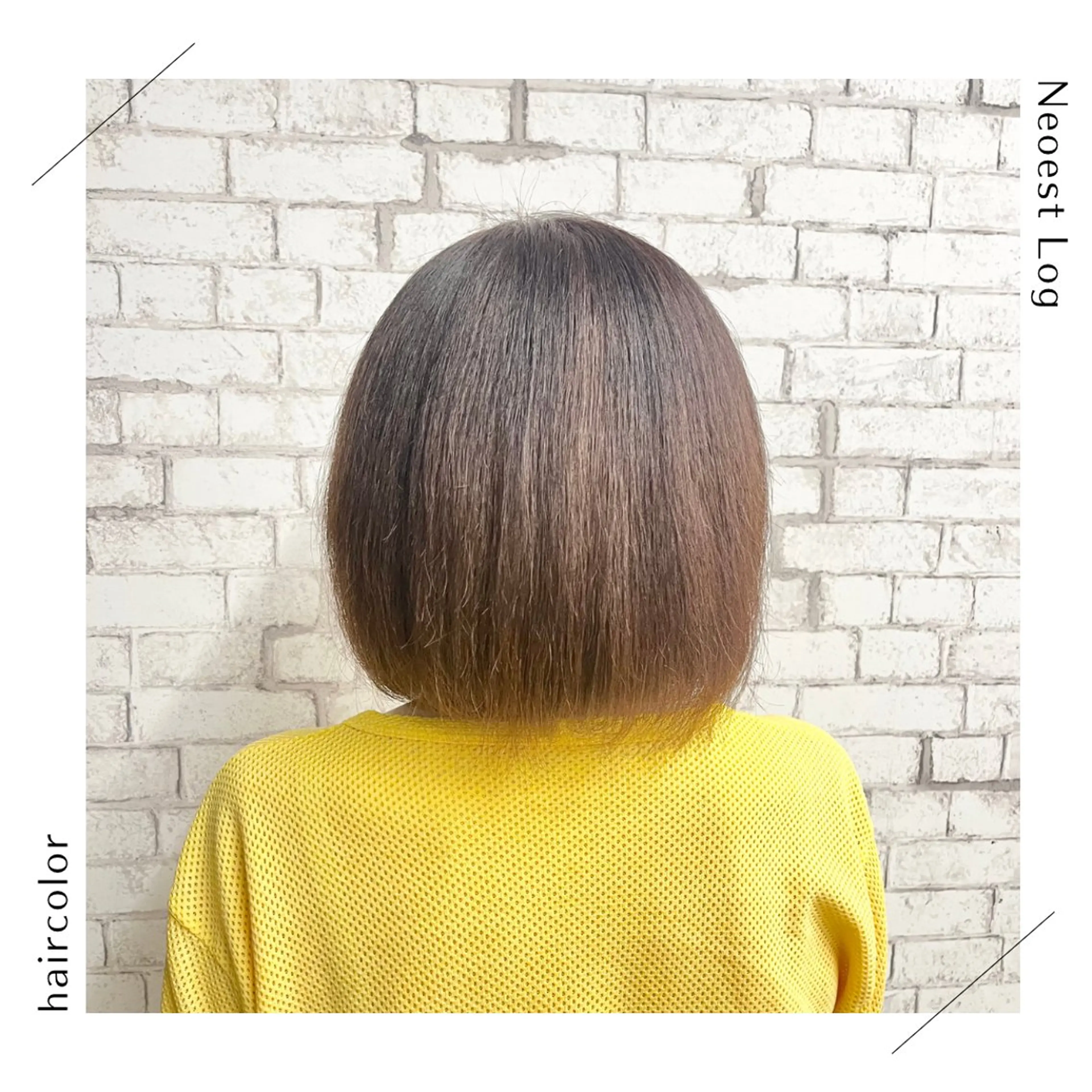 カラー ヘアカラー 船曳 鈴菜のヘアスタイル