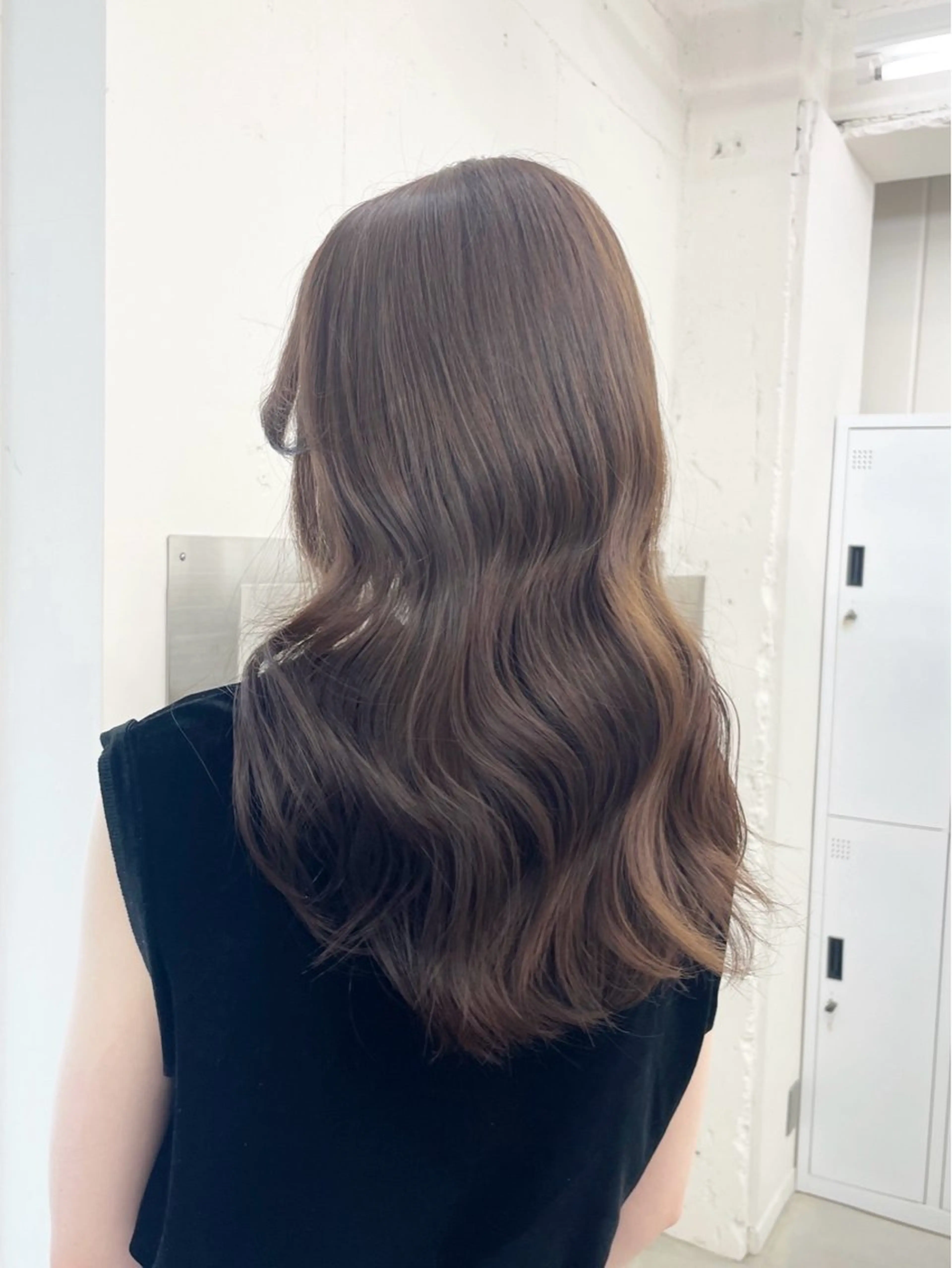 ミディアム カラー カット ヘアカラー 🦋韓国系指名No1 店長/圓山 祐也🦋のヘアスタイル