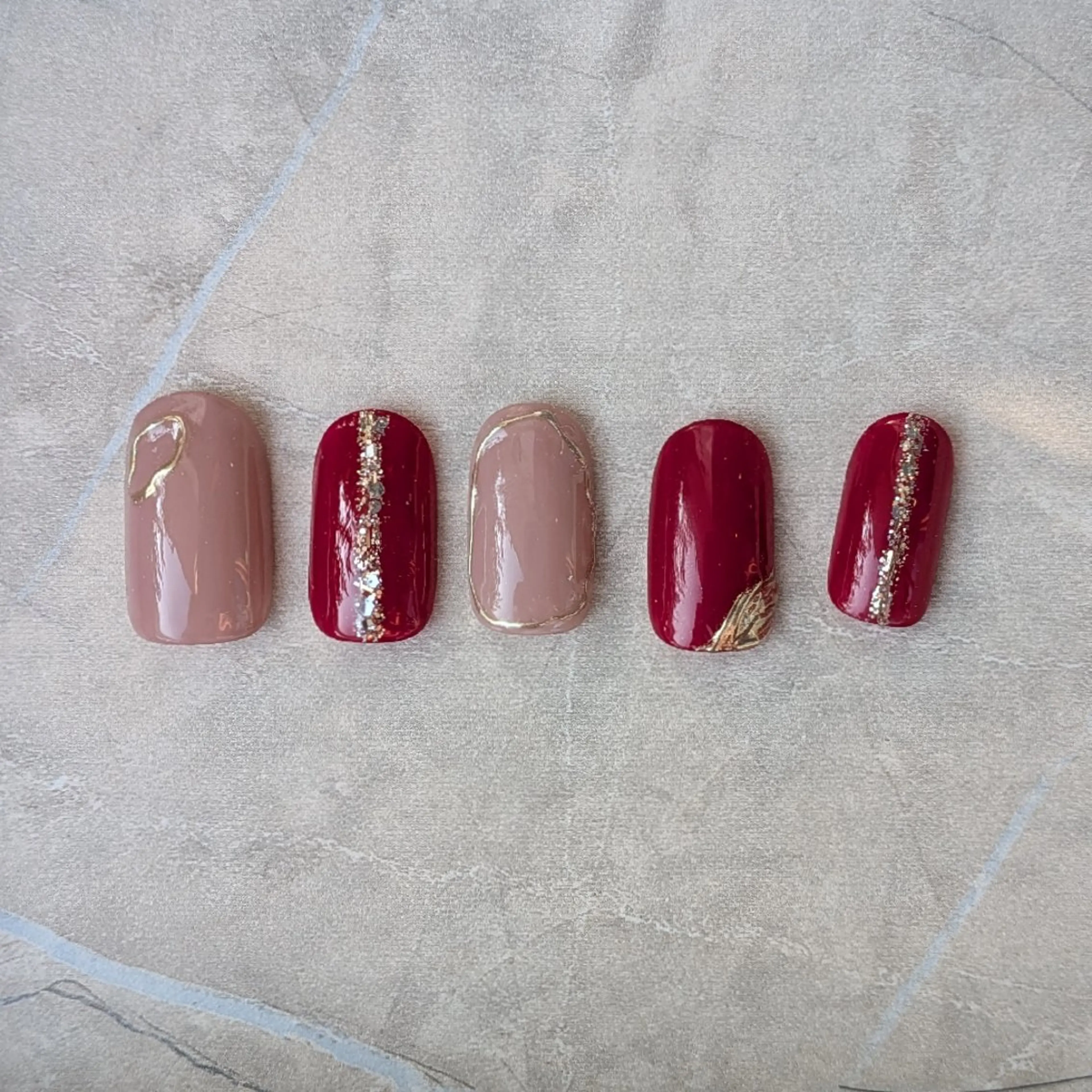 ネイル ハンドネイル 6RokuHair（ロクヘアー)所属・門川 茉奈美のネイルデザイン