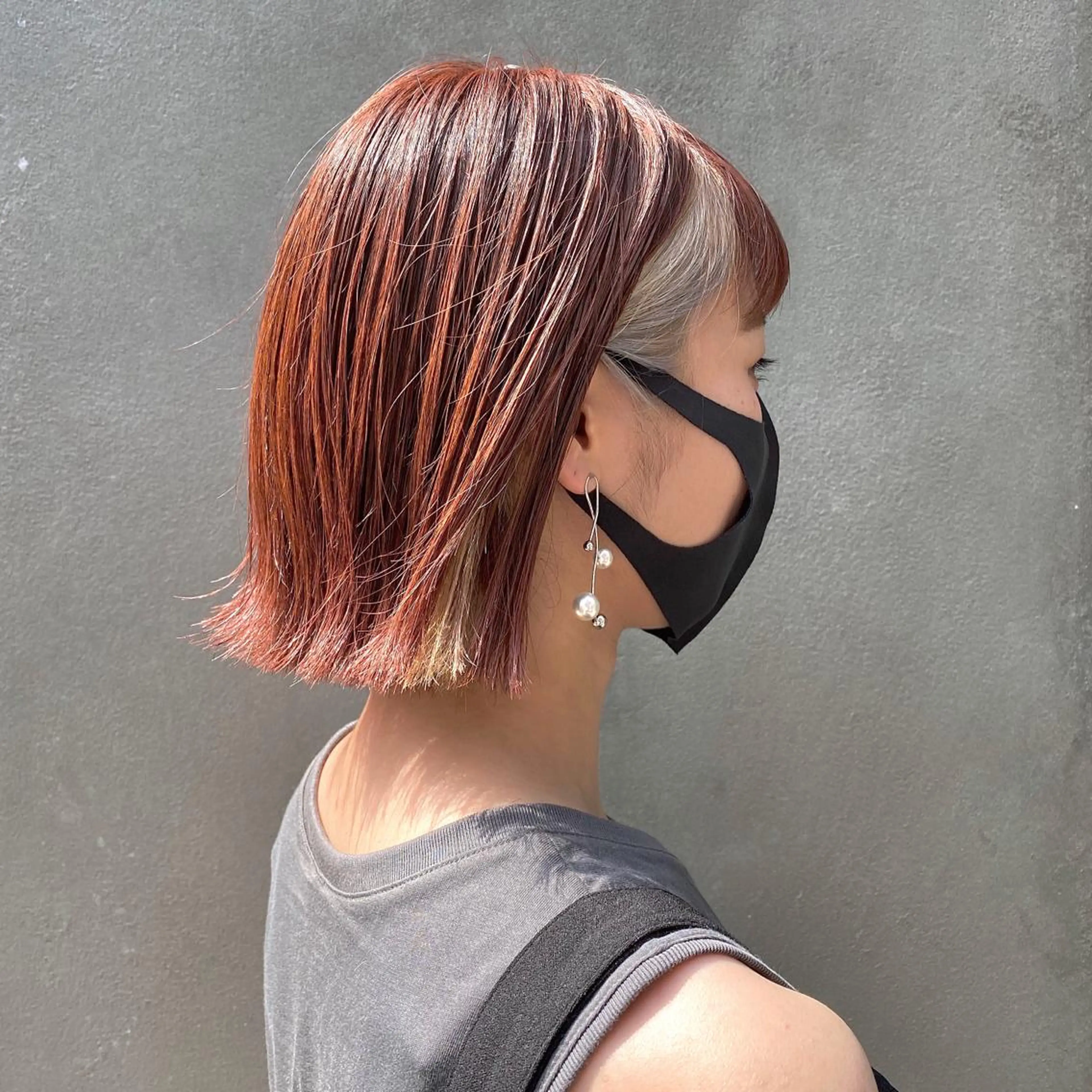 ショート カラー ヘアアレンジ 【ダメージレス施術】 【透明感】北村 拓也のヘアスタイル