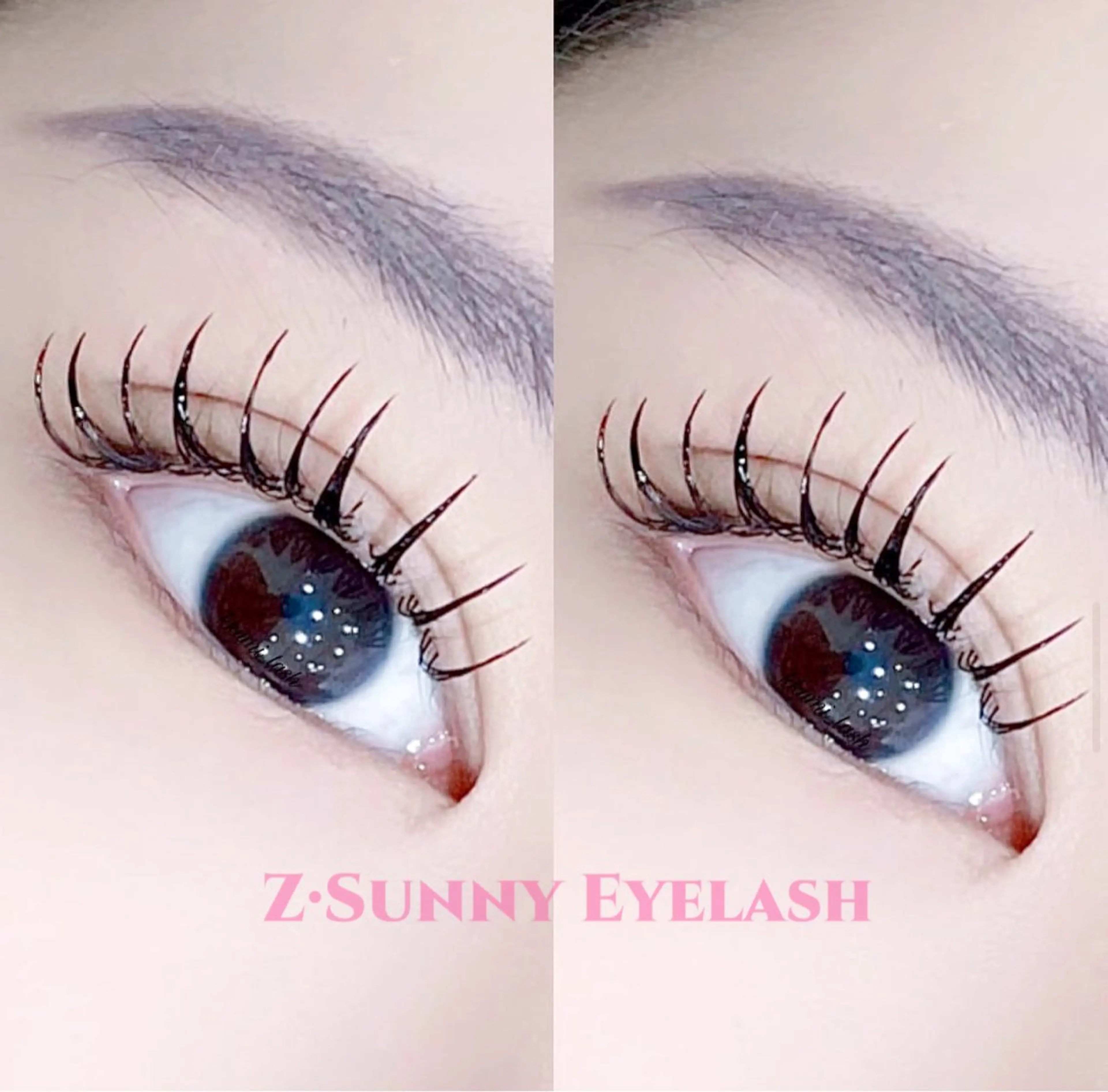 マツエク・マツパ 束感まつ毛 フラットラッシュ ナチュラル マツエク まつげ／パリジェンヌ 専門店【新小岩4分】のマツエク・マツパデザイン