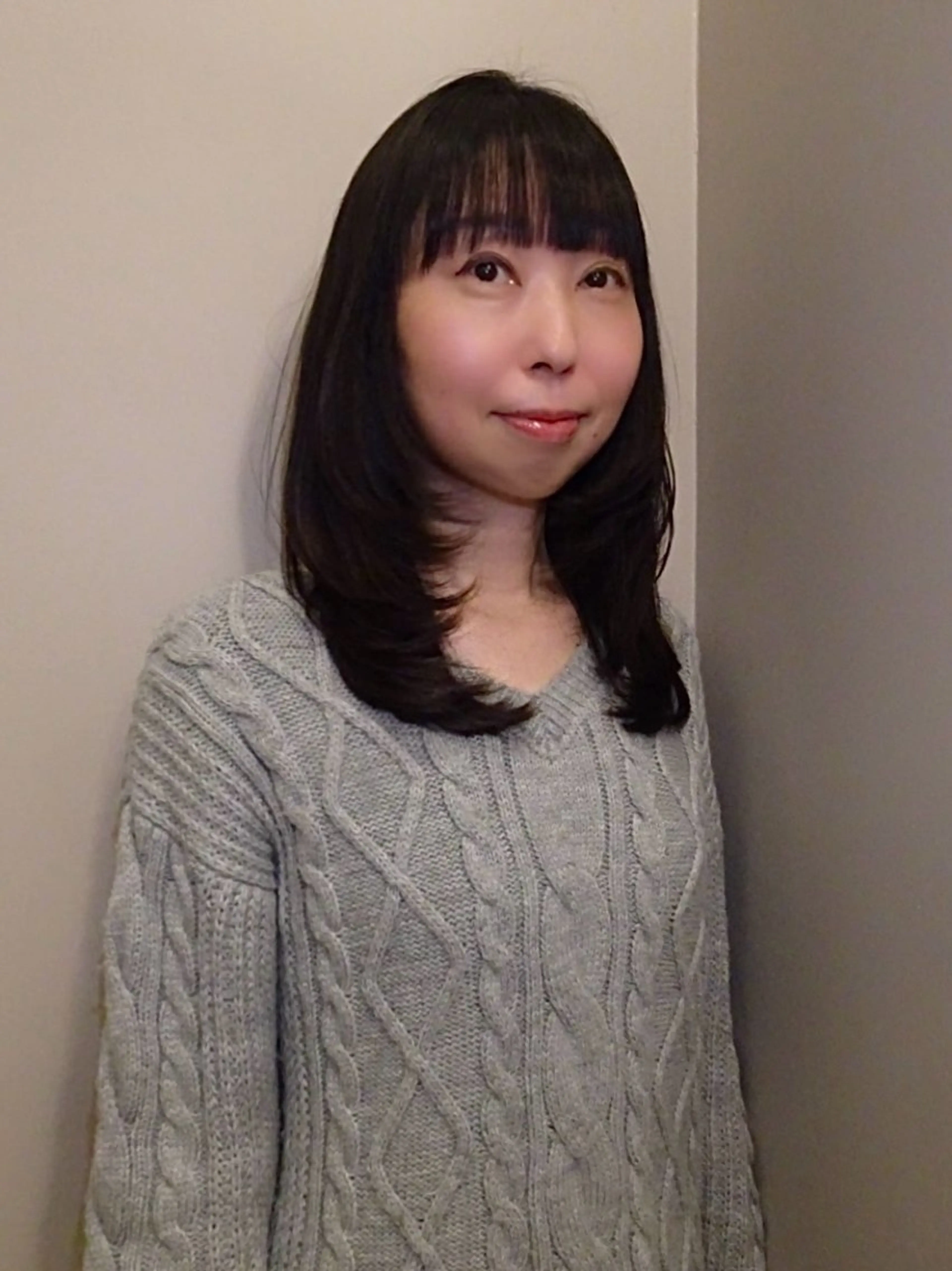 セミロング レイヤーカット ニュアンスヘア🪡 nenekaのヘアスタイル