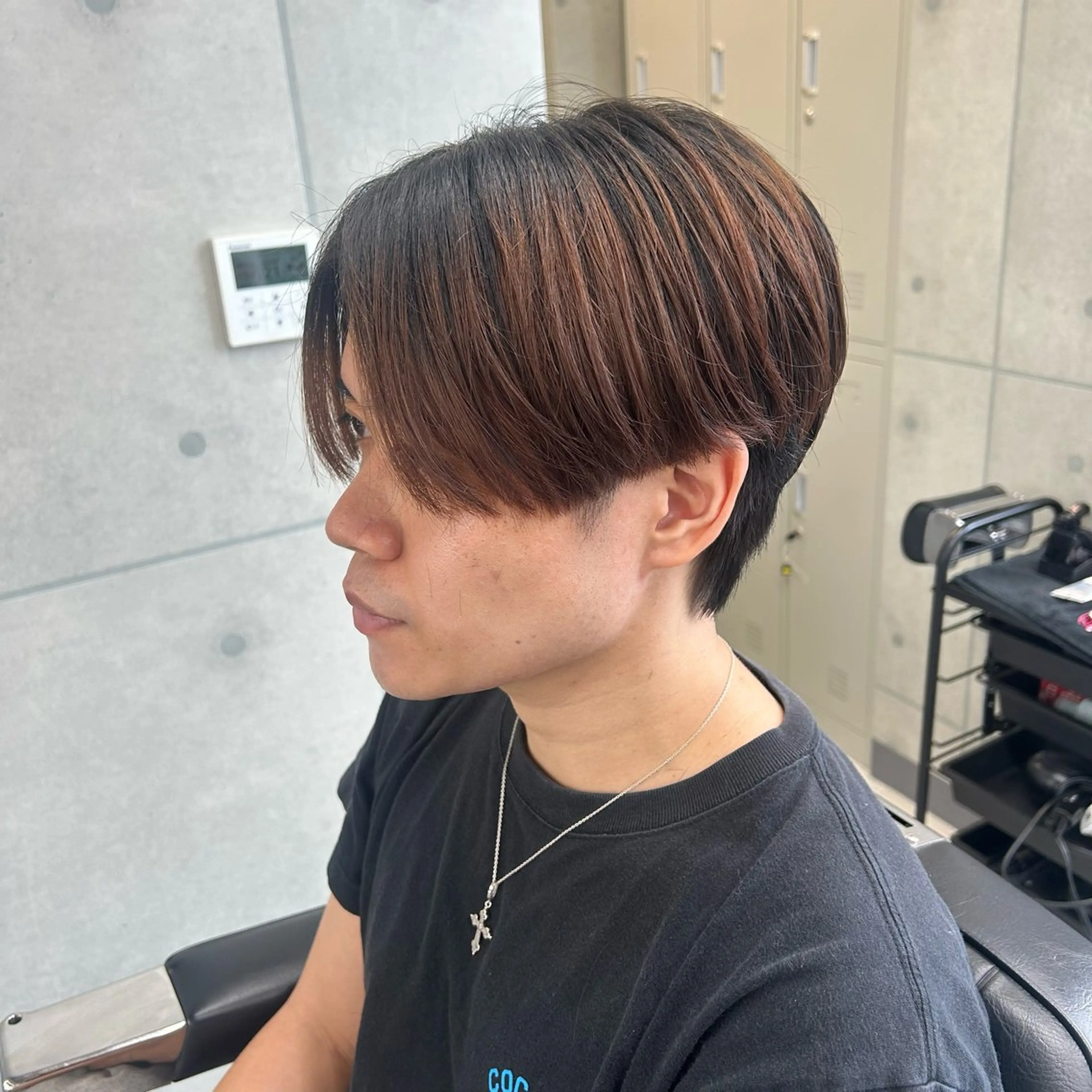 土曜日19時半〜 メンズ限定 縮毛矯正➕カット✂︎/20代限定の写真