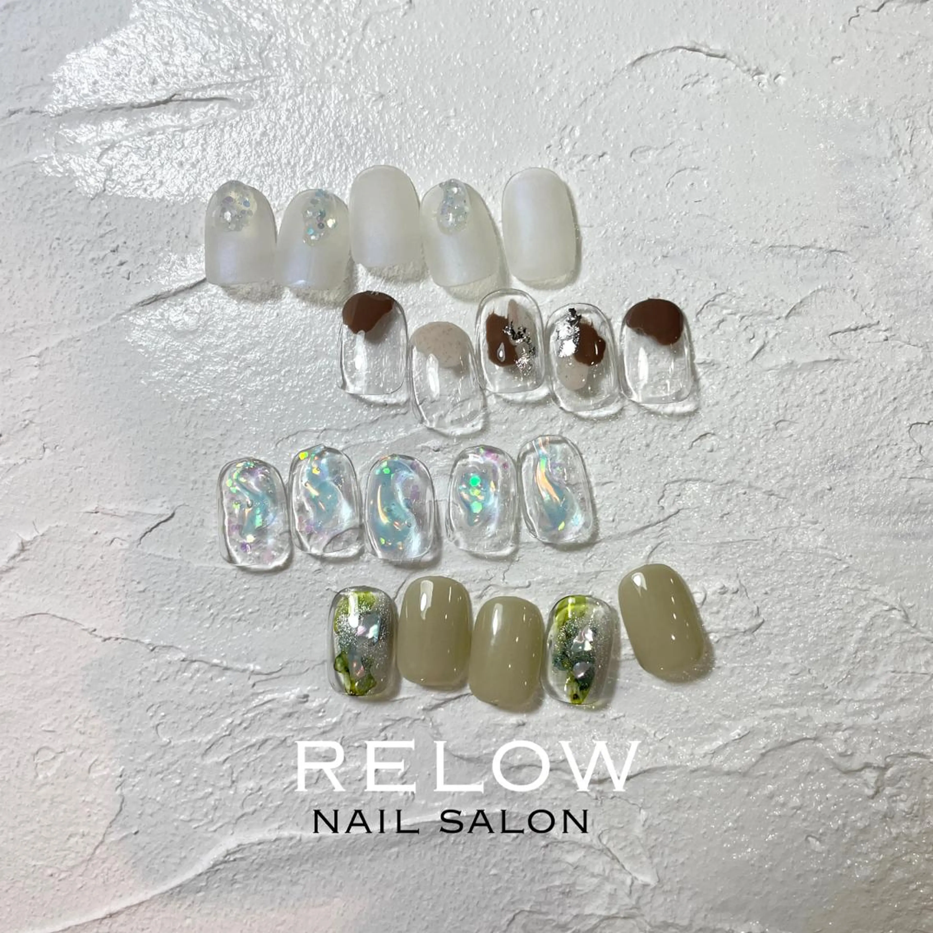 ネイル ハンドネイル anyora nail salon所属・大人ワンホン キラキラ／Ayanoのネイルデザイン