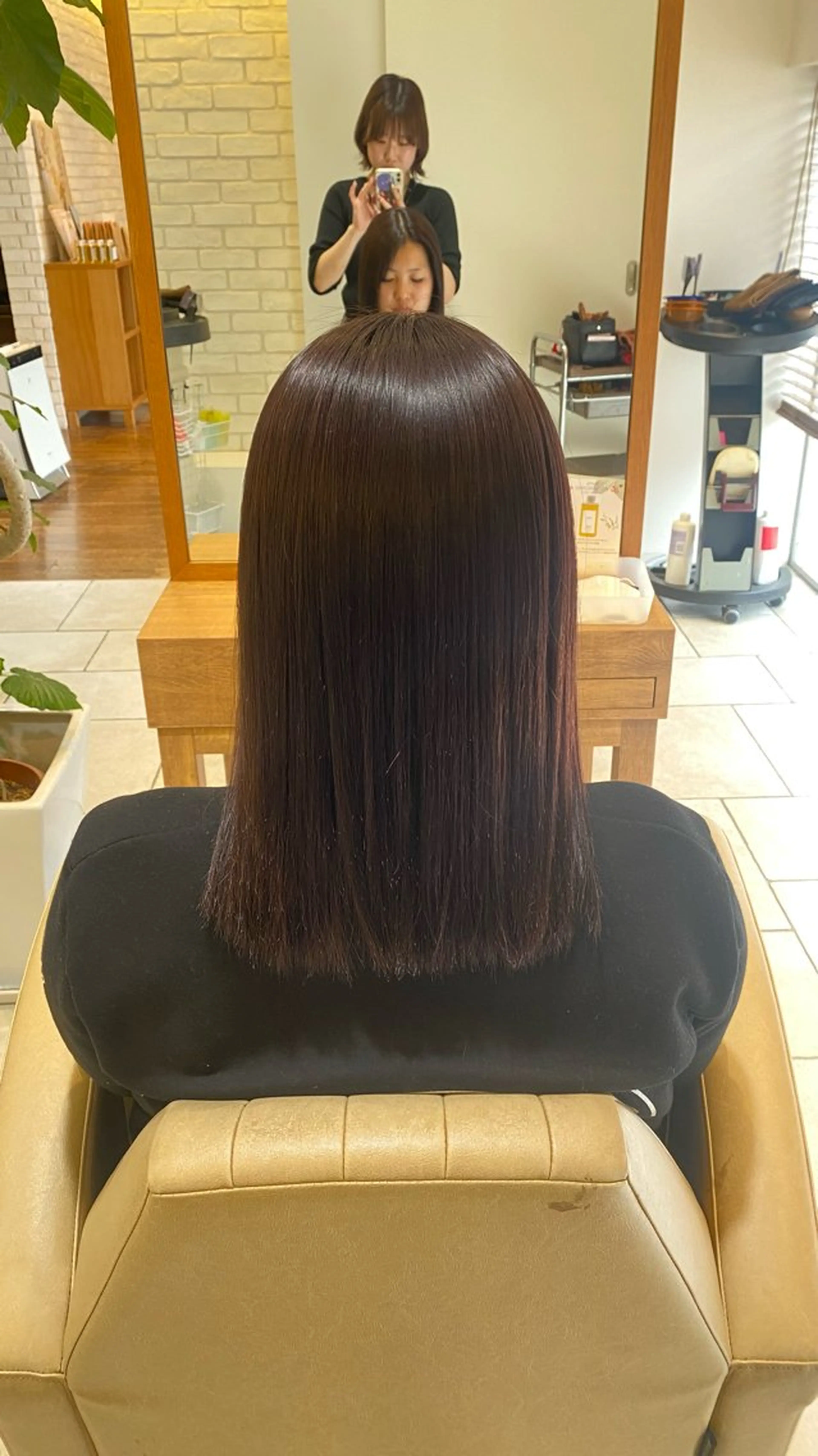ミディアム ヘアカラー preak megu☺︎︎︎︎のヘアスタイル
