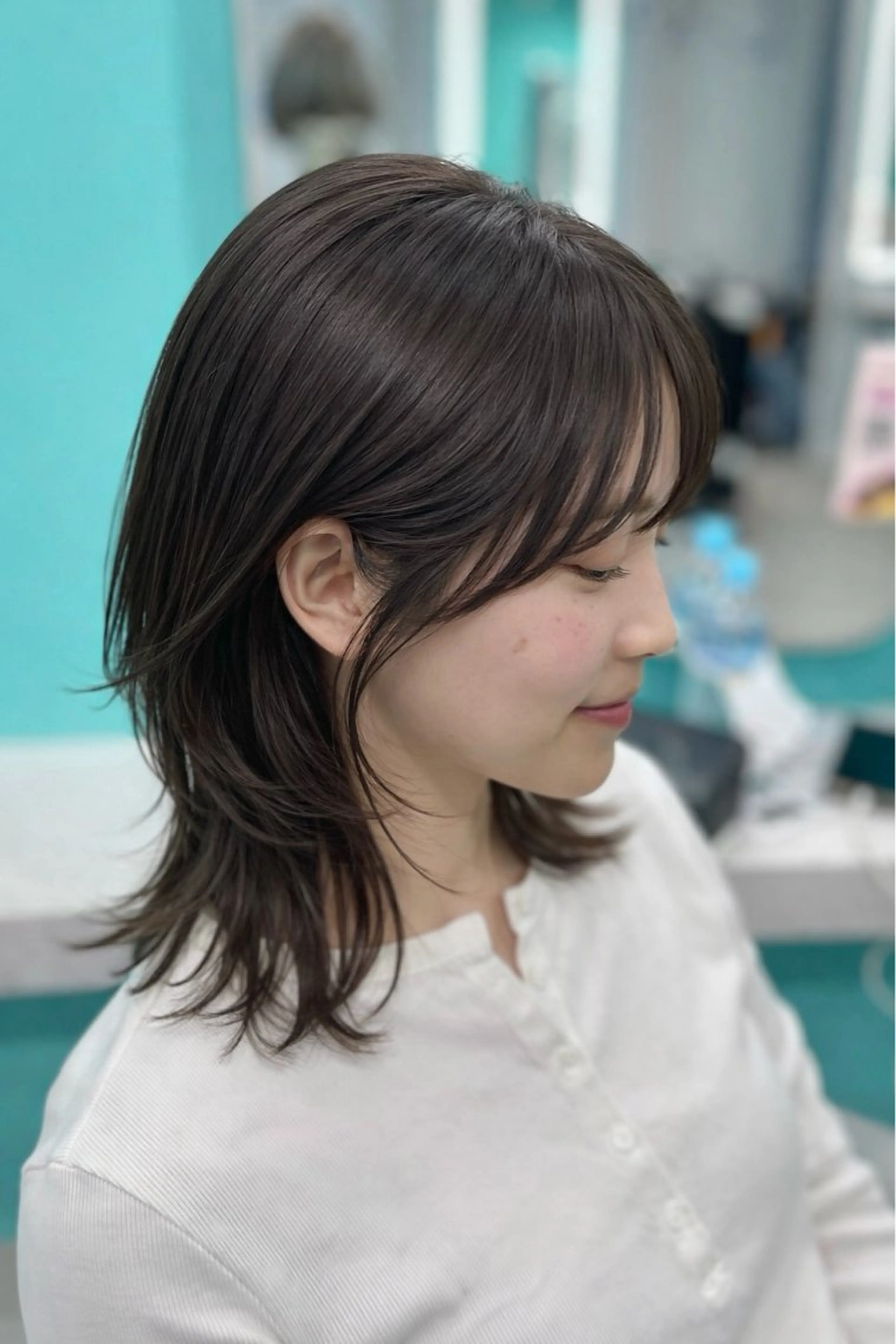 ミディアム 《お悩み改善》 美容師アラカキのヘアスタイル