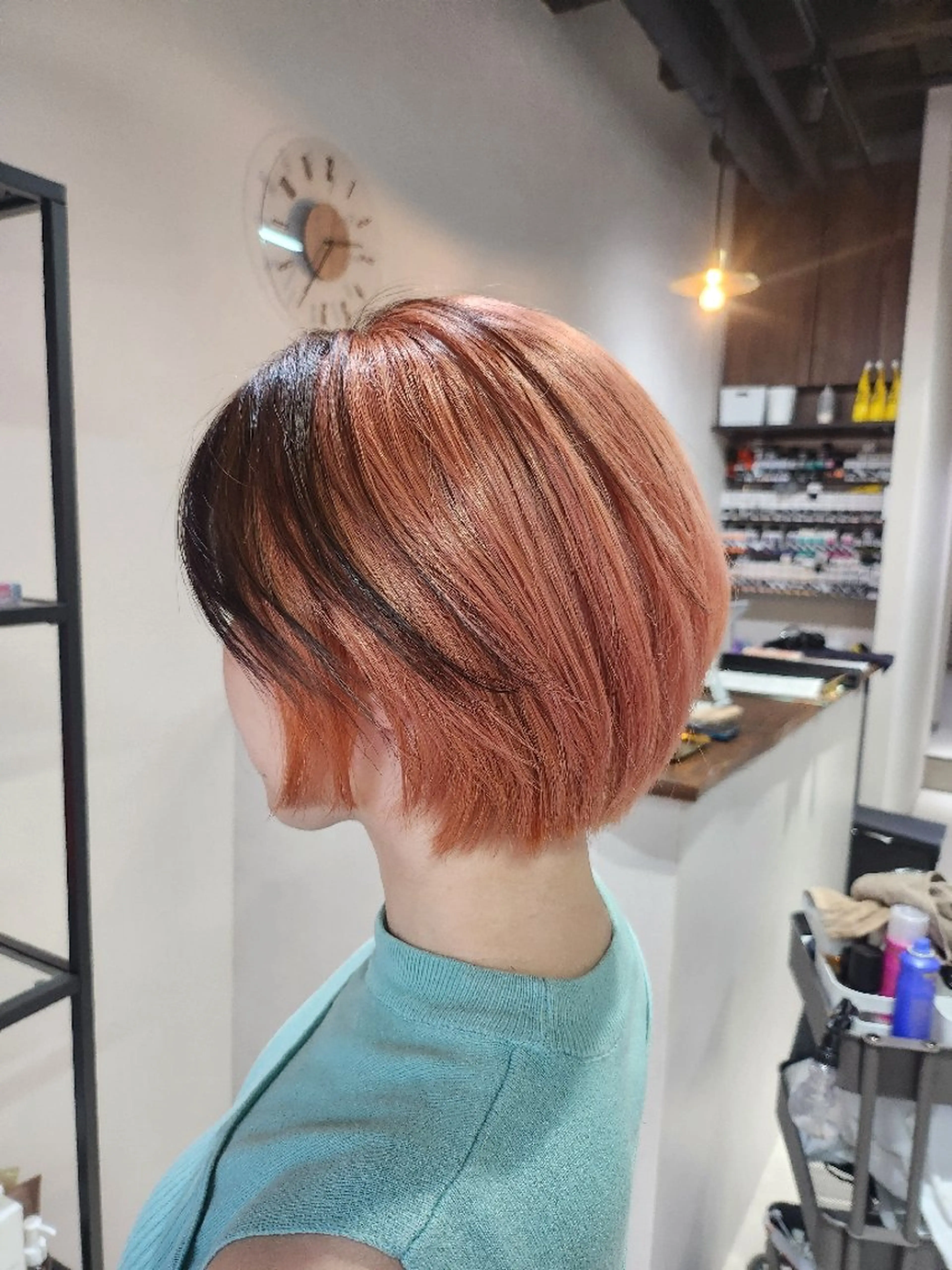 ショート カラー 金田 拓也のヘアスタイル