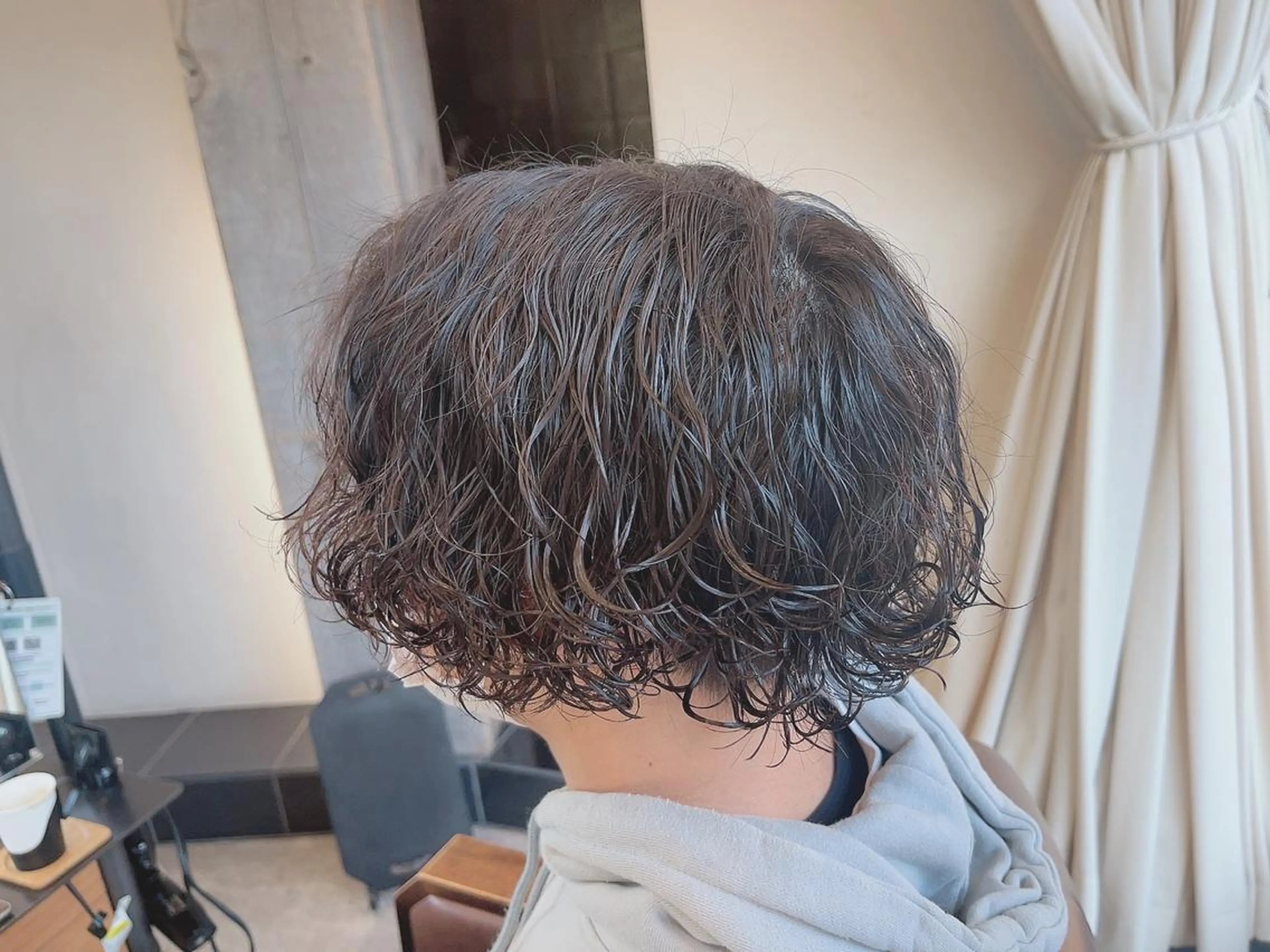 ショート カラー パーマ ヘアアレンジ メンズ カット パーマ ケイゴ【店長】 メンズパーマ特化のヘアスタイル