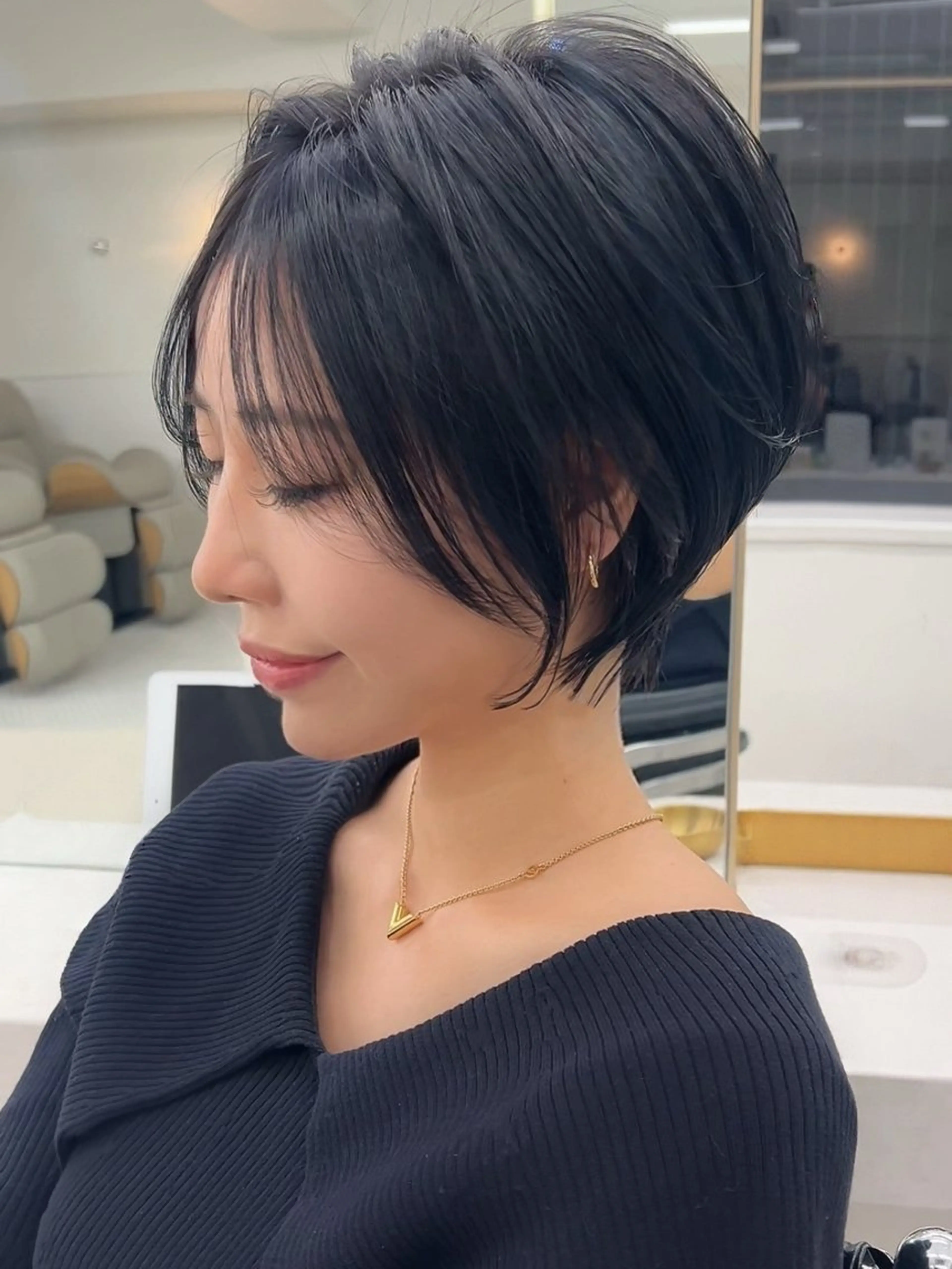 ショート カラー カット ヘアカラー トリートメント 表参道ショート・ボブ 特化/たかつのヘアスタイル