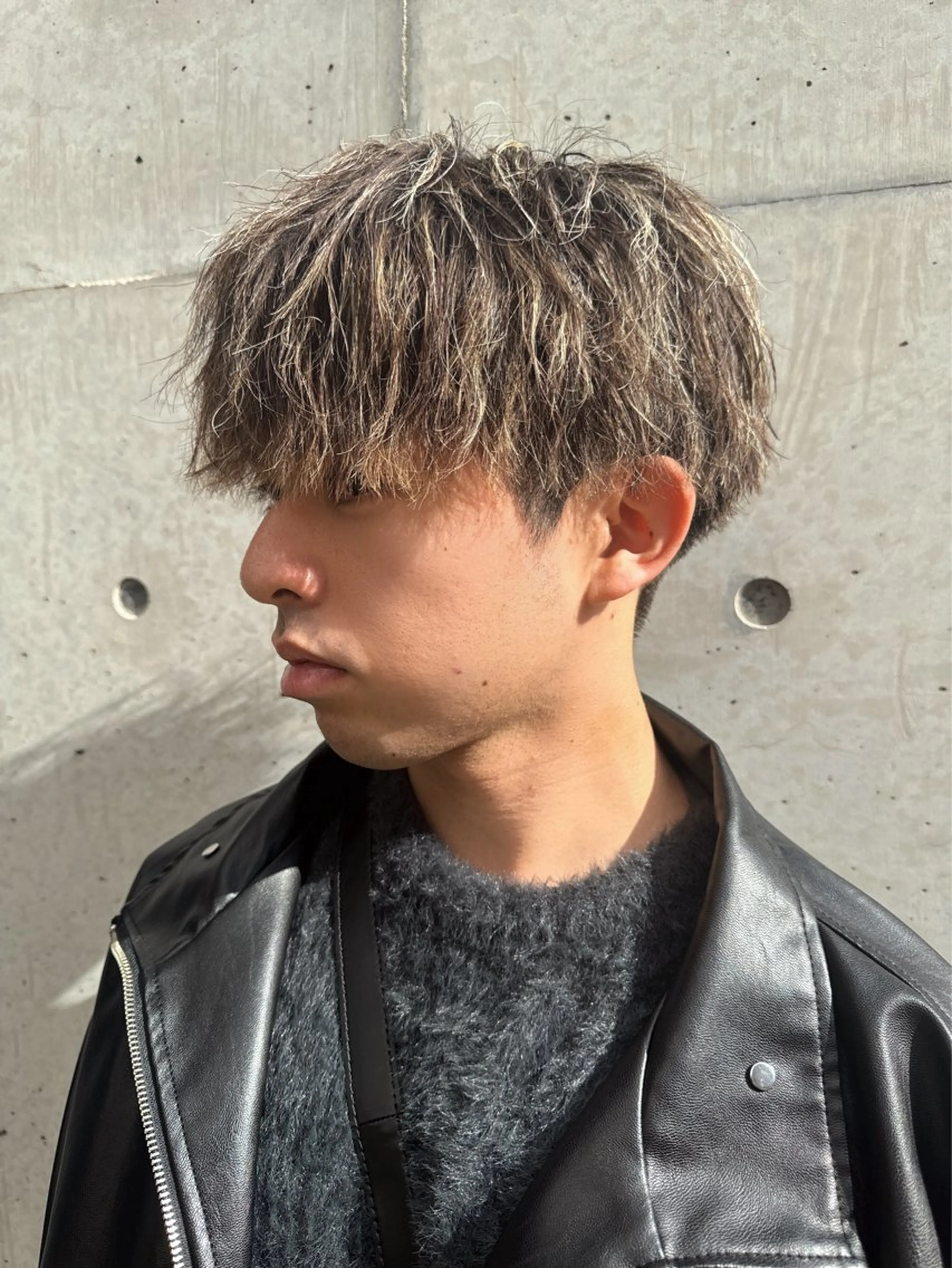 ショート パーマ メンズ ビジネス メンズ特化酒井翔太 /メンズカット/名駅のヘアスタイル