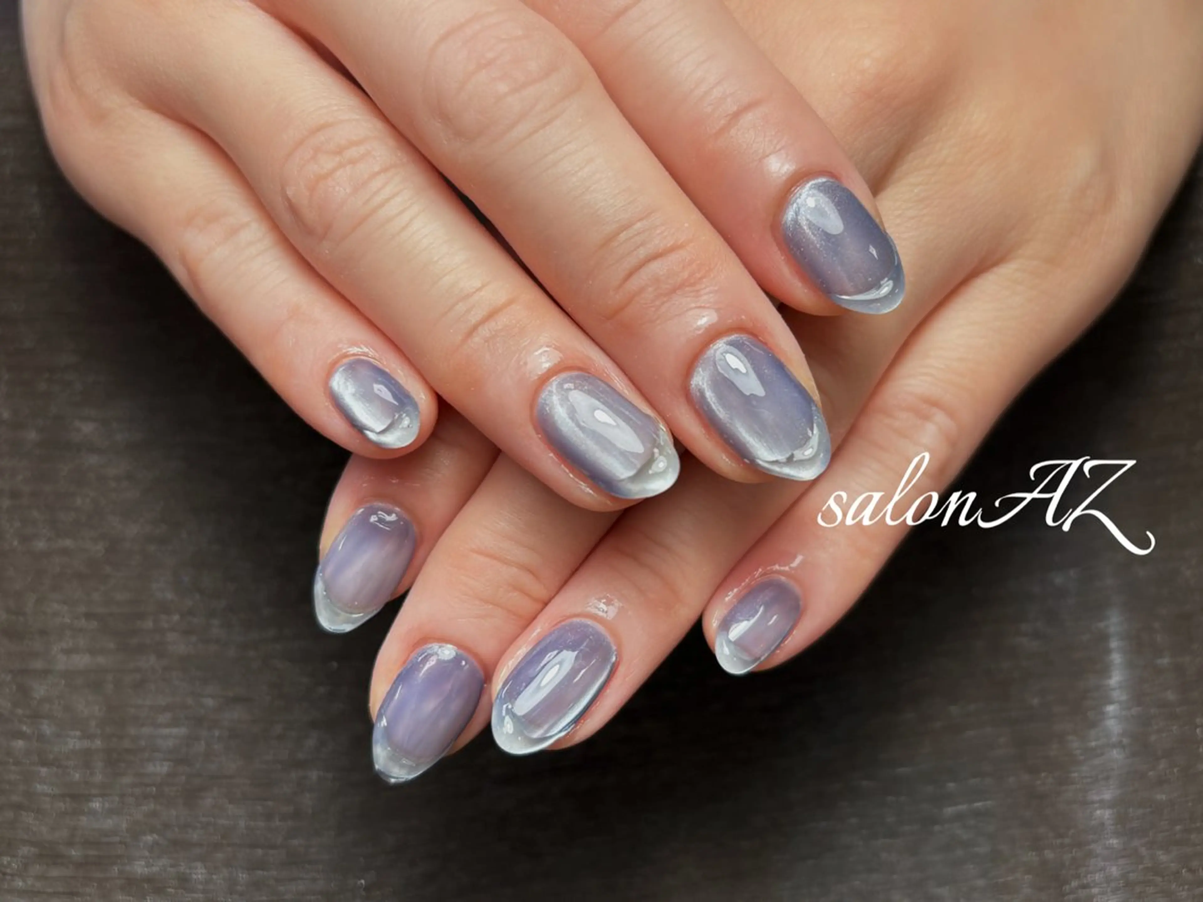 ネイル アートネイル 長さ出し フットネイル フレンチネイル ジェルネイル ハンドネイル salon AZのネイルデザイン