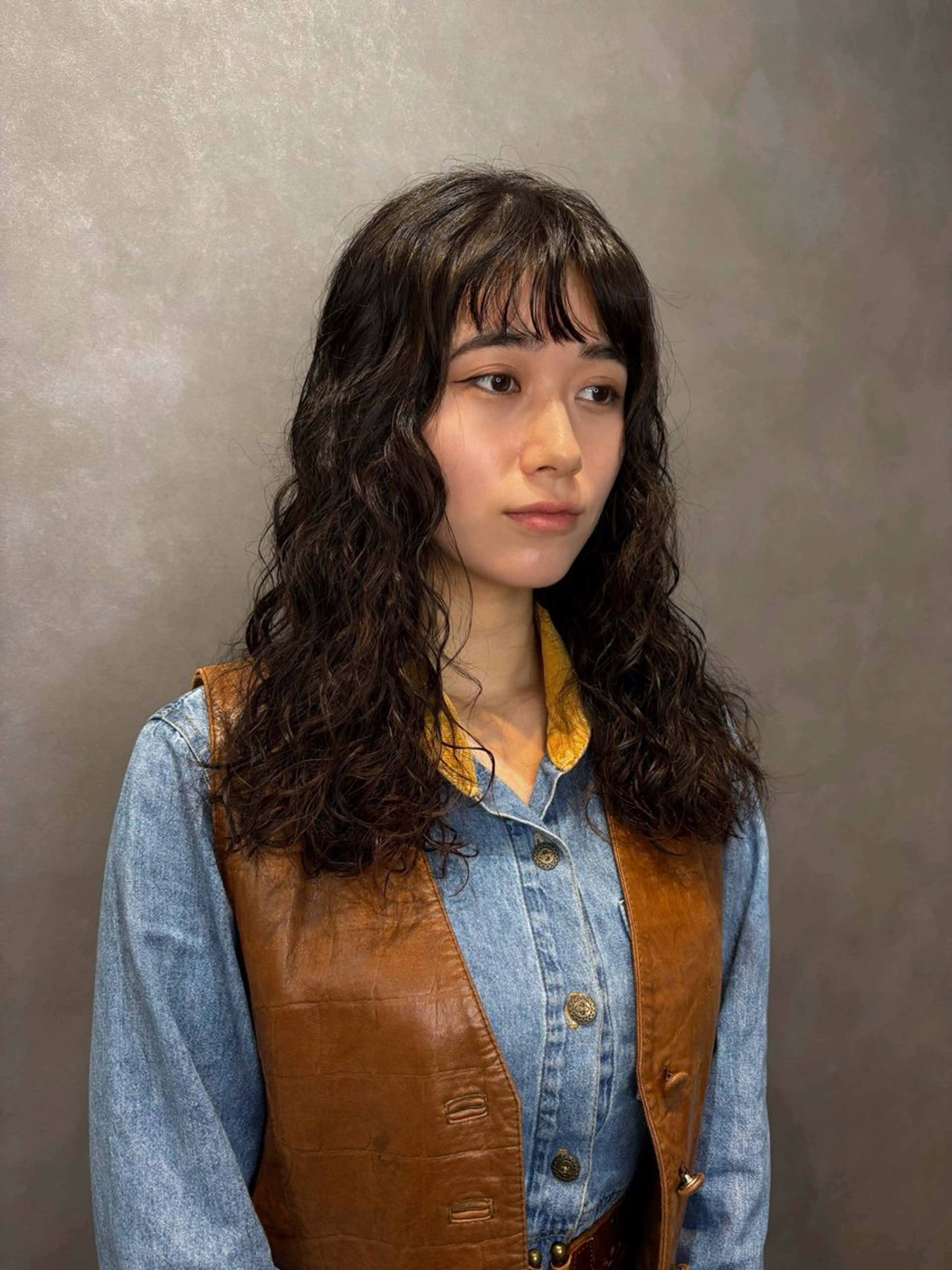 ロング パーマ パーマ 大西ひなた/ 仙台のヘアスタイル