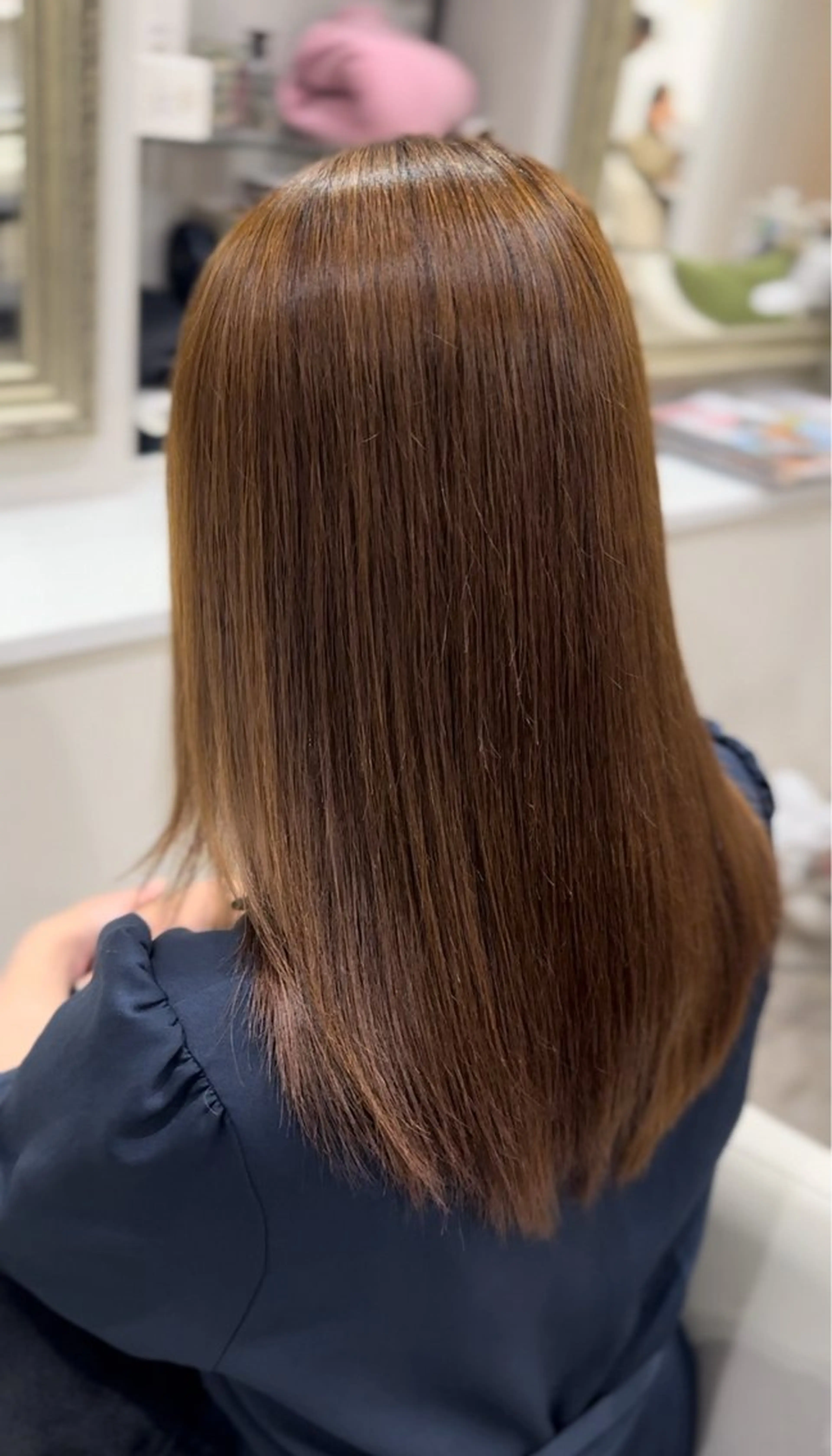 セミロング 縮毛矯正 【TAKAYA】🌸 縮毛矯正特化のヘアスタイル