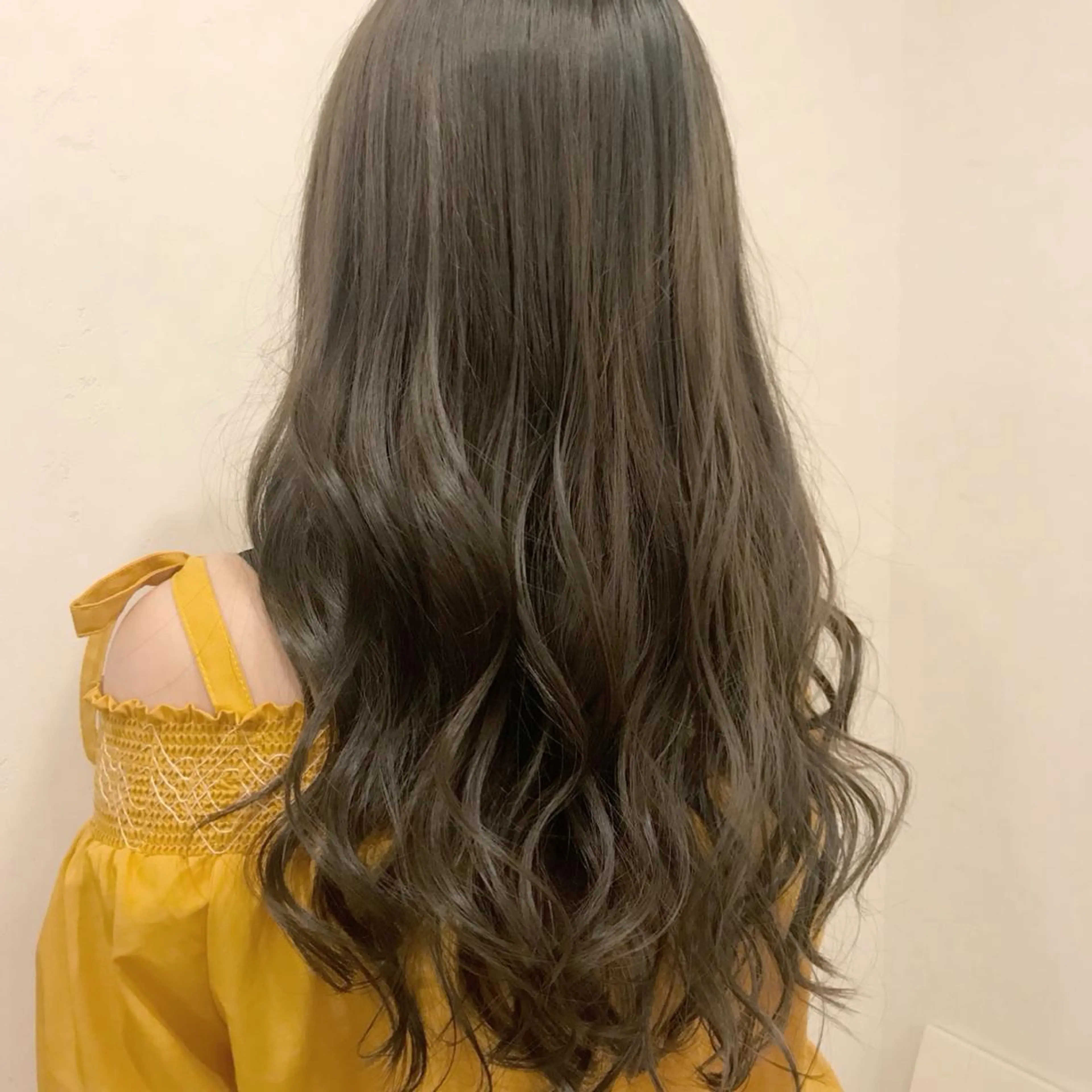 ロング カラー メンズ限定クーポン シェアサロン博多のヘアスタイル