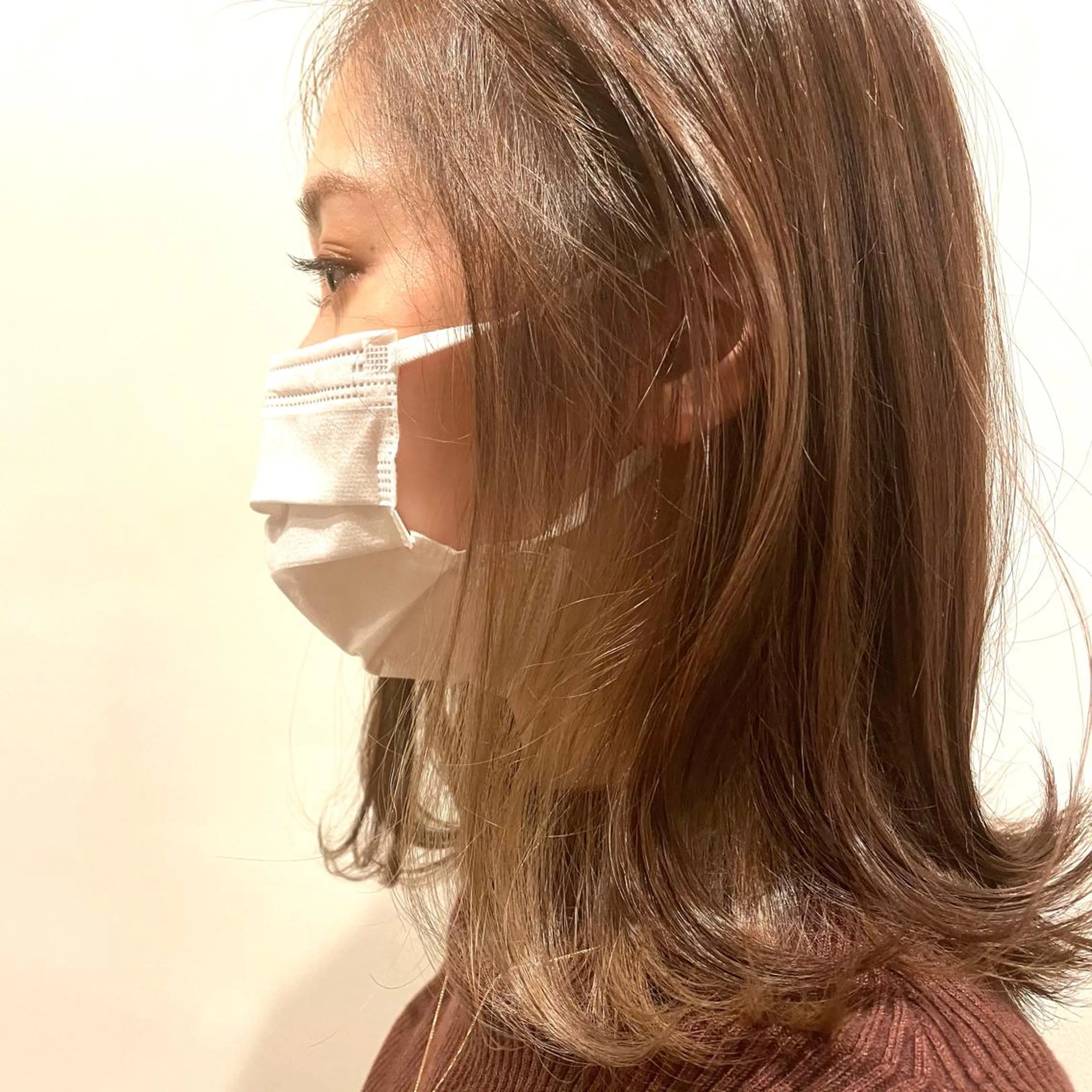 ショート カラー アッシュ インナーカラー ラベンダーカラー ラベンダーアッシュ カット ヘアカラー トリートメント mizuho .のヘアスタイル