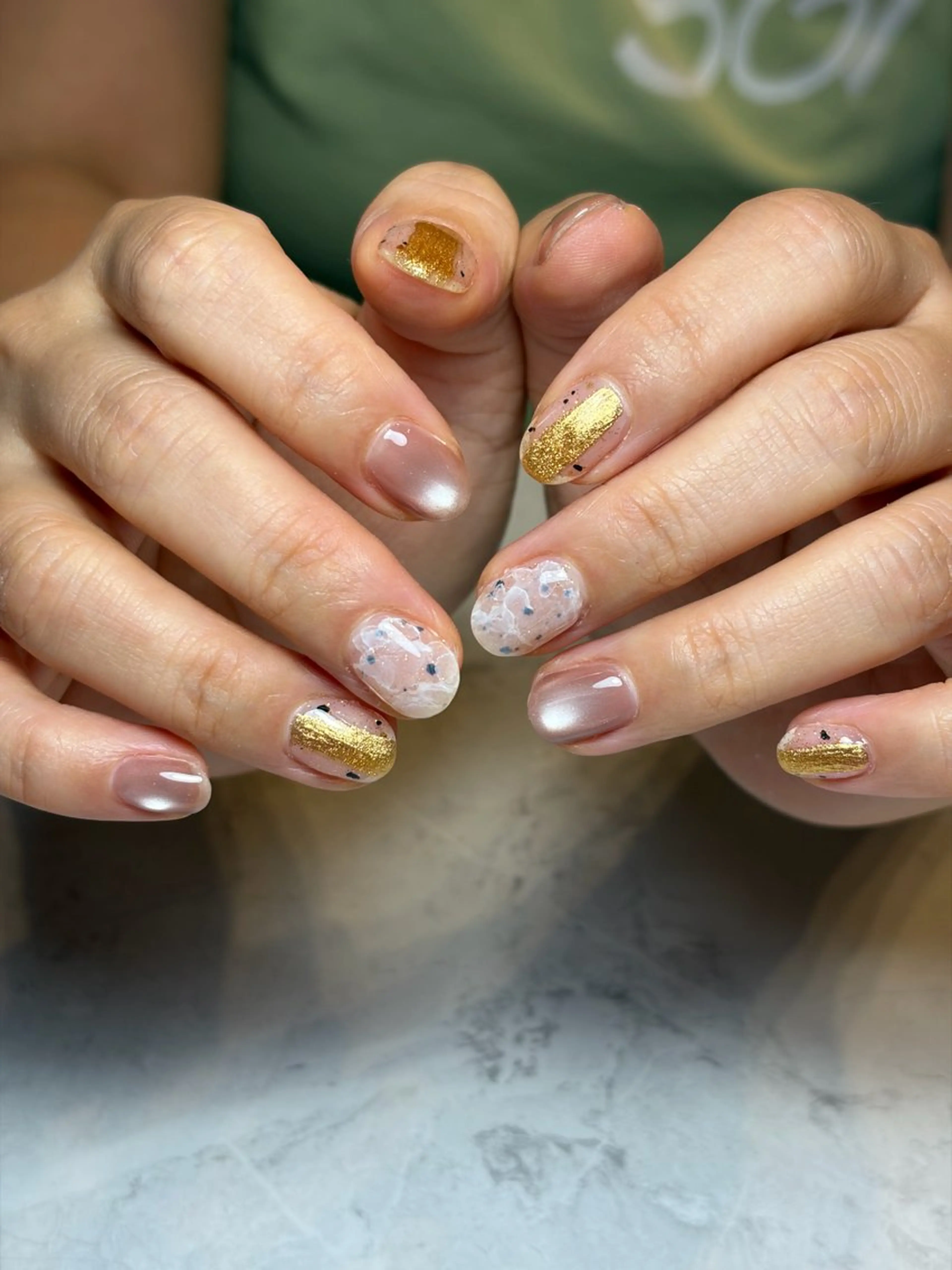 ネイル ニュアンスネイル ハンドネイル Salon Asterのネイルデザイン