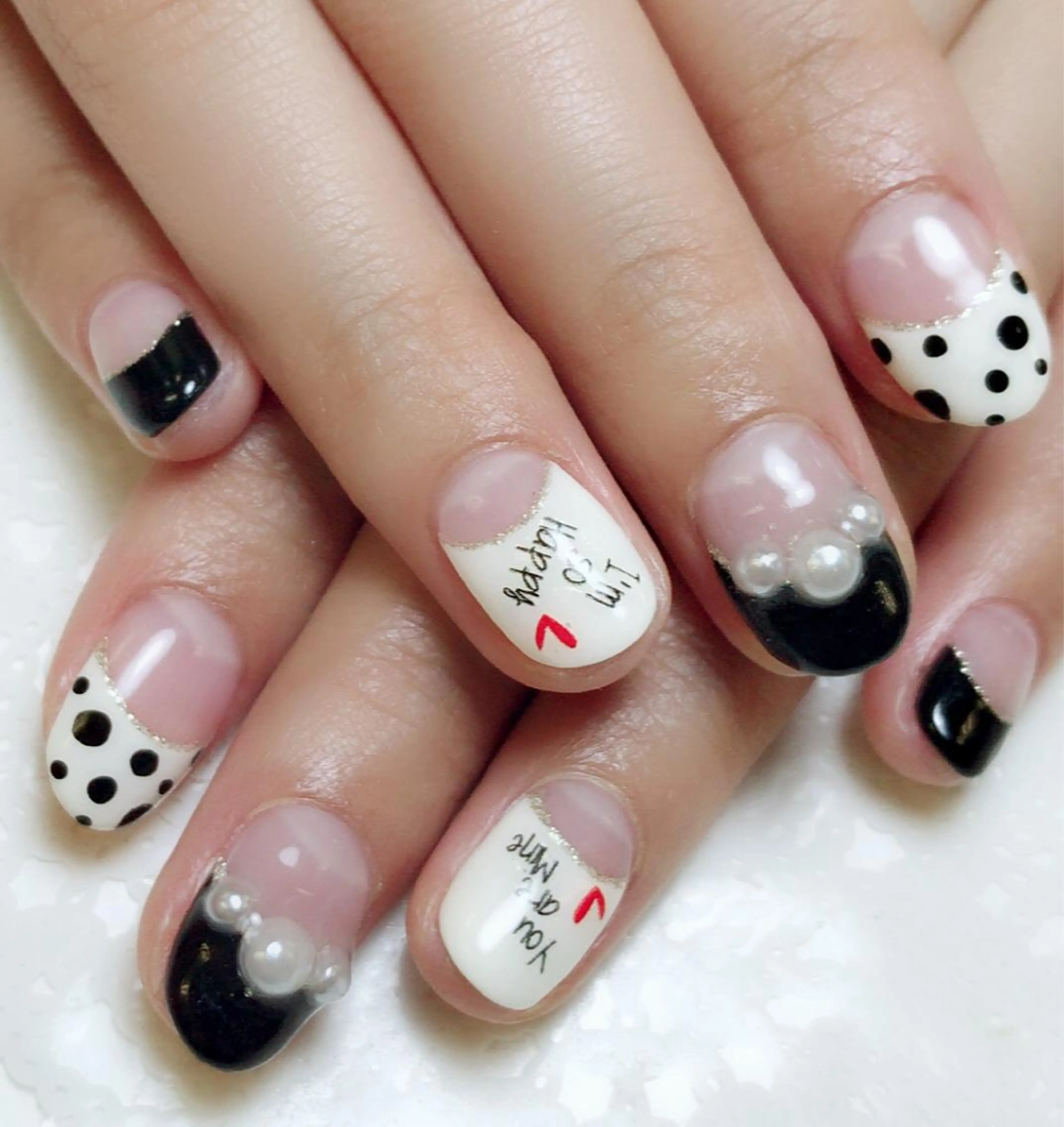 ネイル ラウバイマノマノ なかざとのネイルデザイン