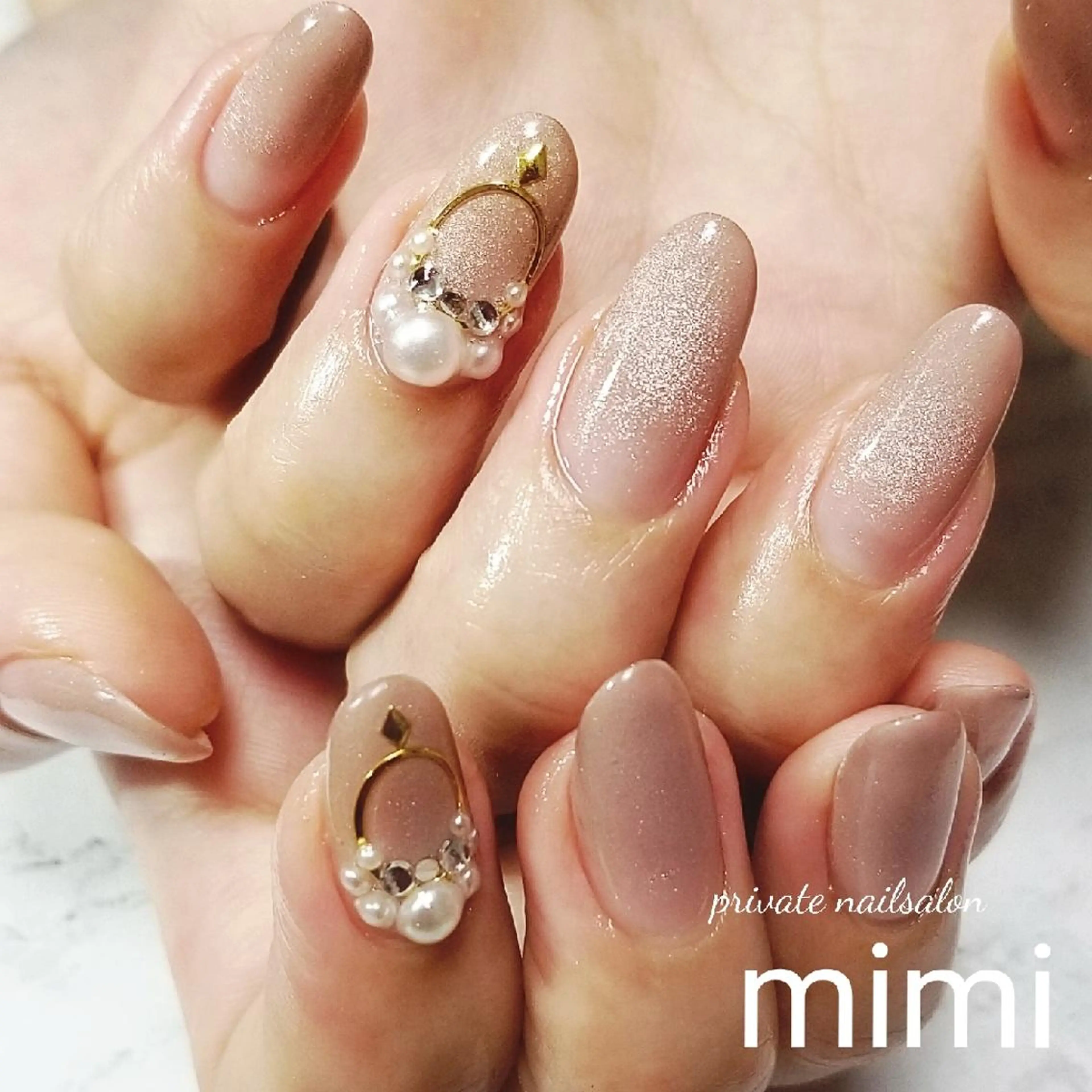 ネイル ハンドネイル 博多ネイル ｍｉｍｉのネイルデザイン