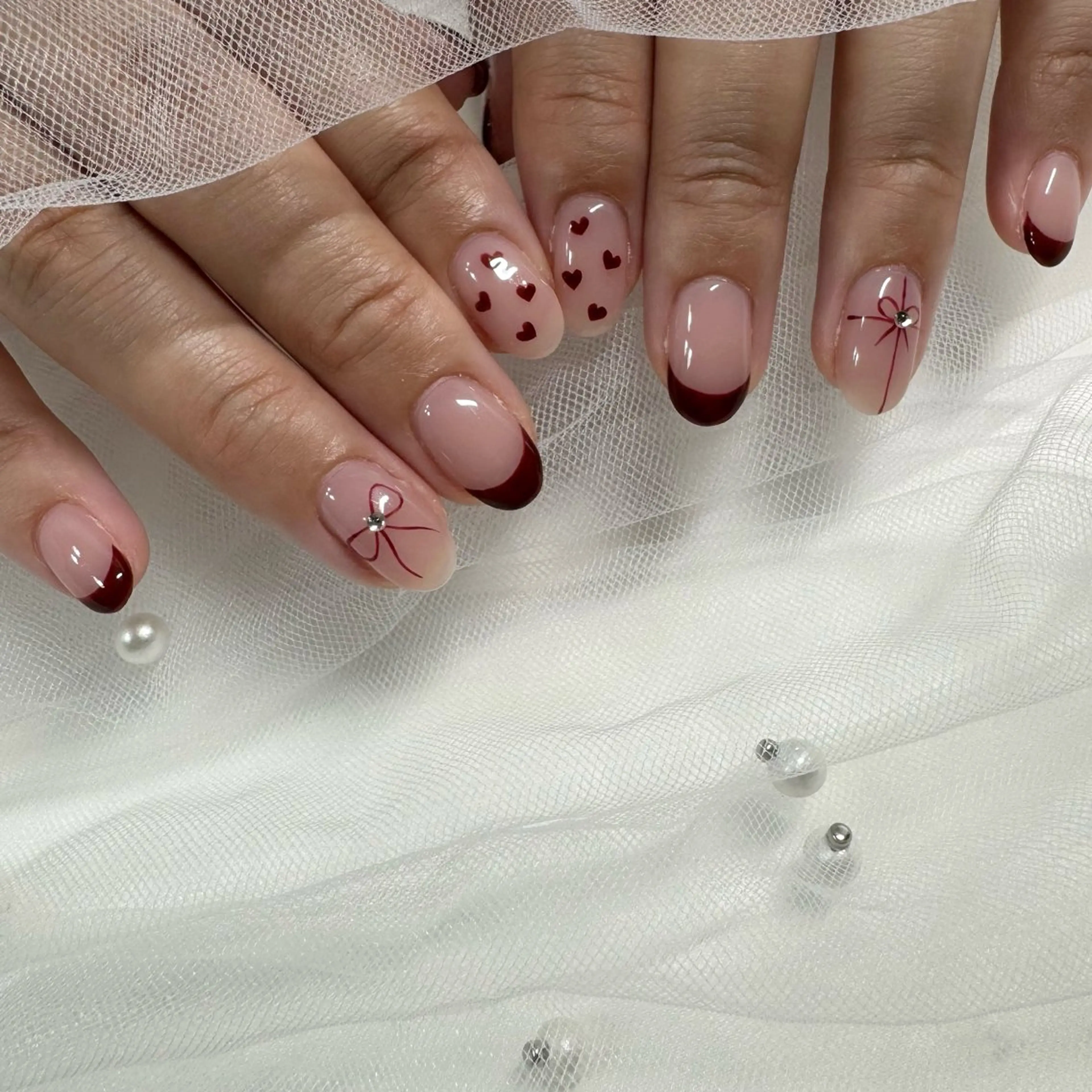 ネイル ジェルネイル 東 千夏のネイルデザイン