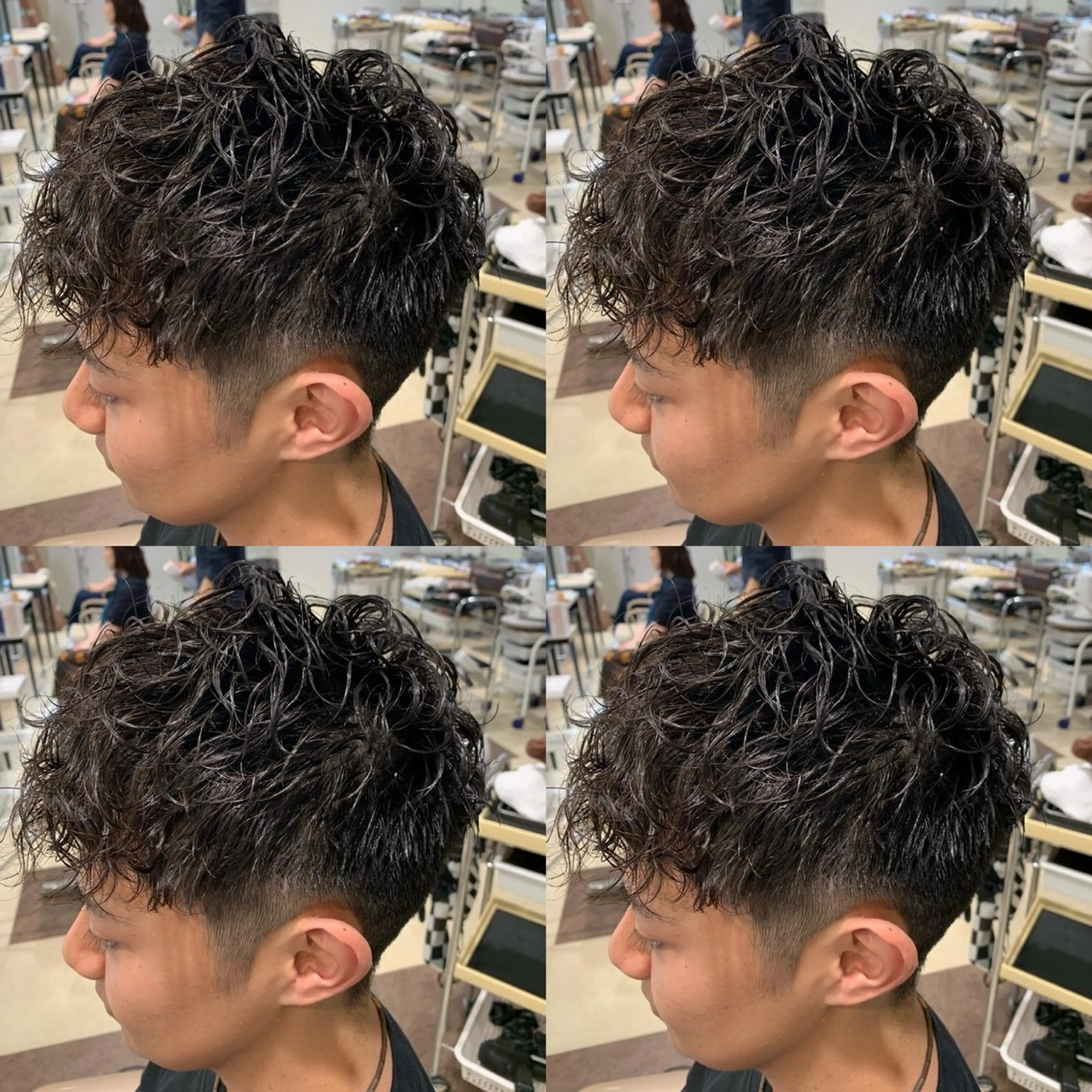 ショート パーマ メンズ ✨ギャップNO1✨ 工藤大輔のヘアスタイル