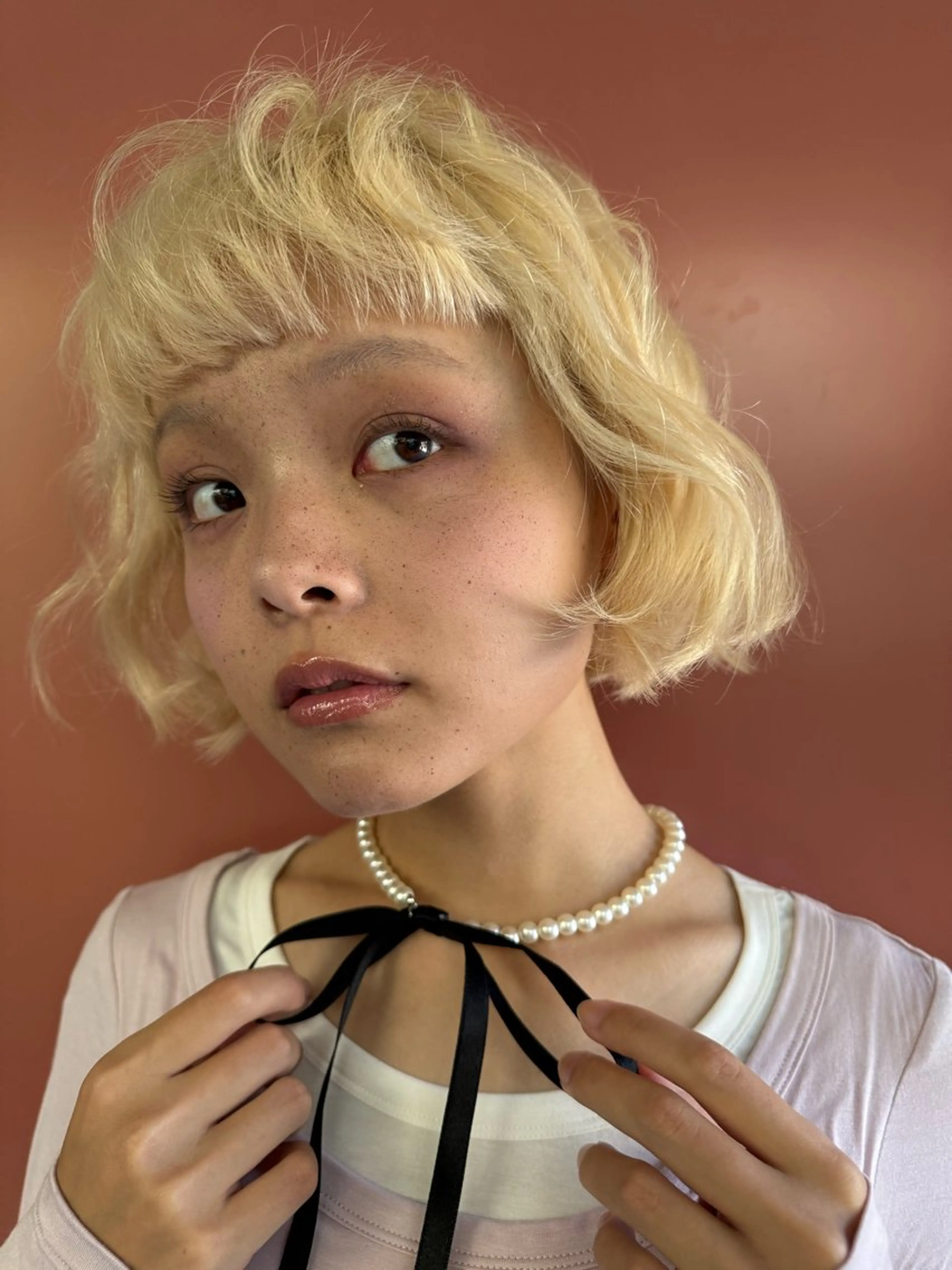 ショート カラー カット ヘアカラー ｻｶﾓﾄ ﾅｵﾐのヘアスタイル