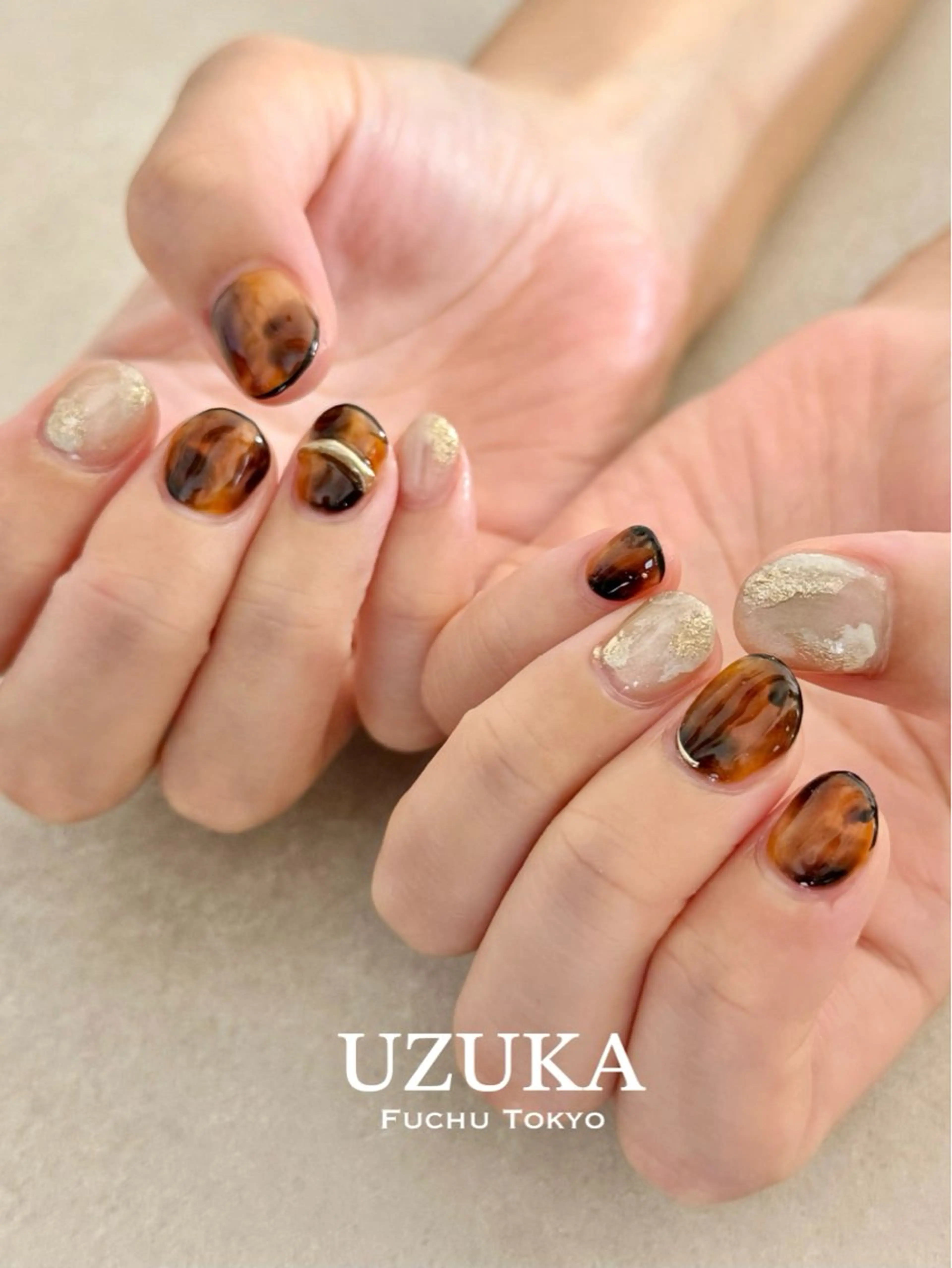 ネイル ニュアンスネイル 【 enn 】 Uzuka Yukaのネイルデザイン