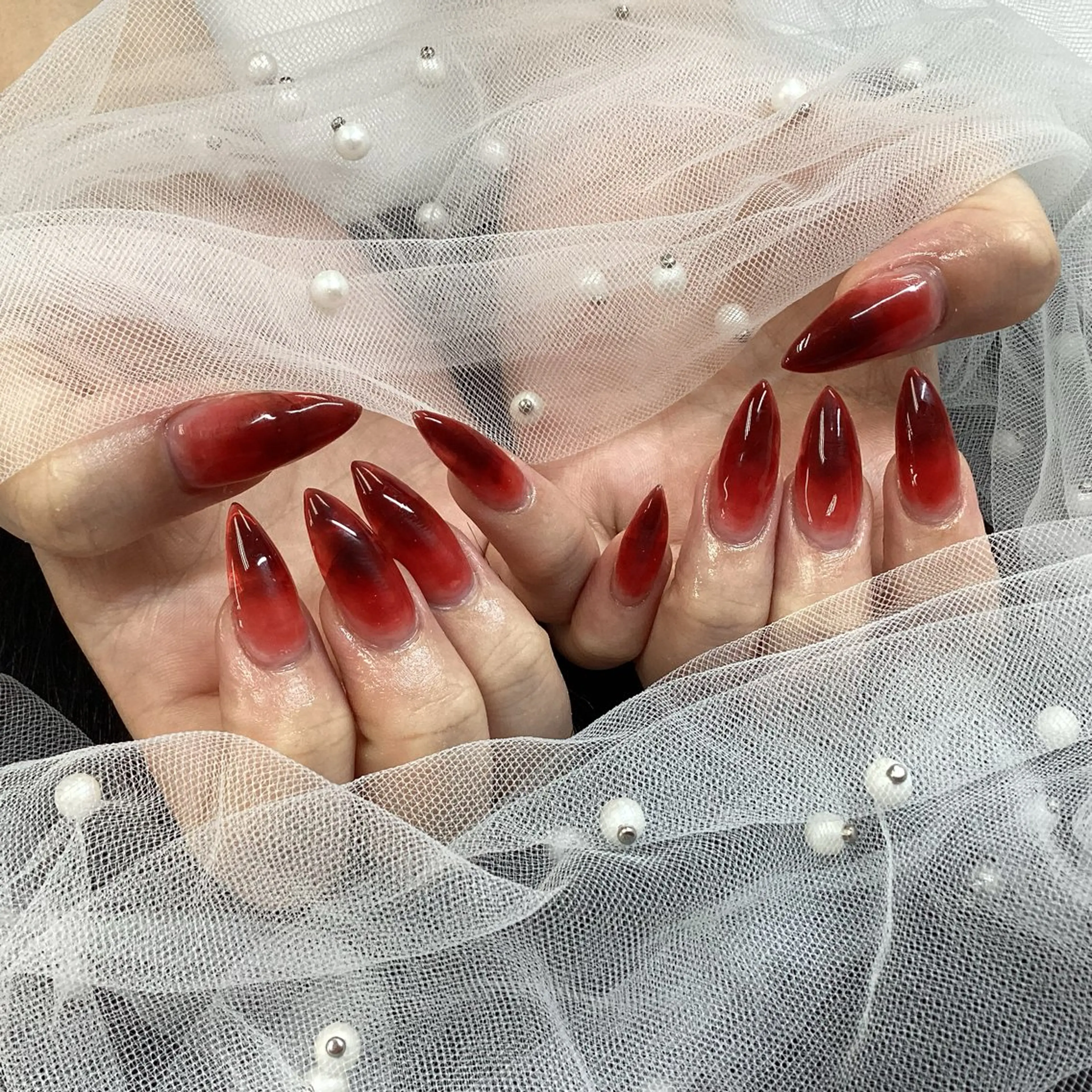 ネイル パーツ全部¥110 サロンミミのネイルデザイン