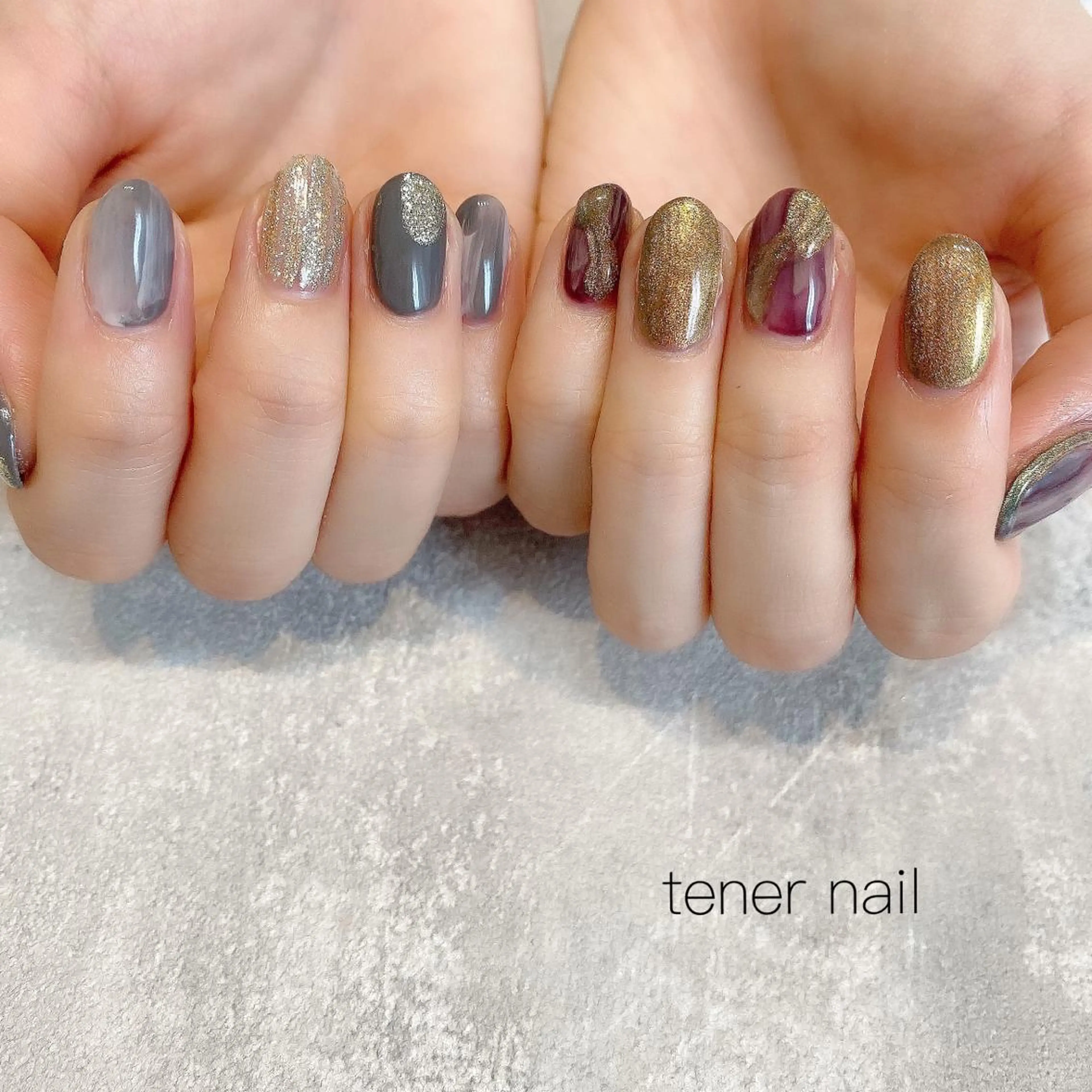ネイル ニュアンスネイル テネルネイル tener nailのネイルデザイン