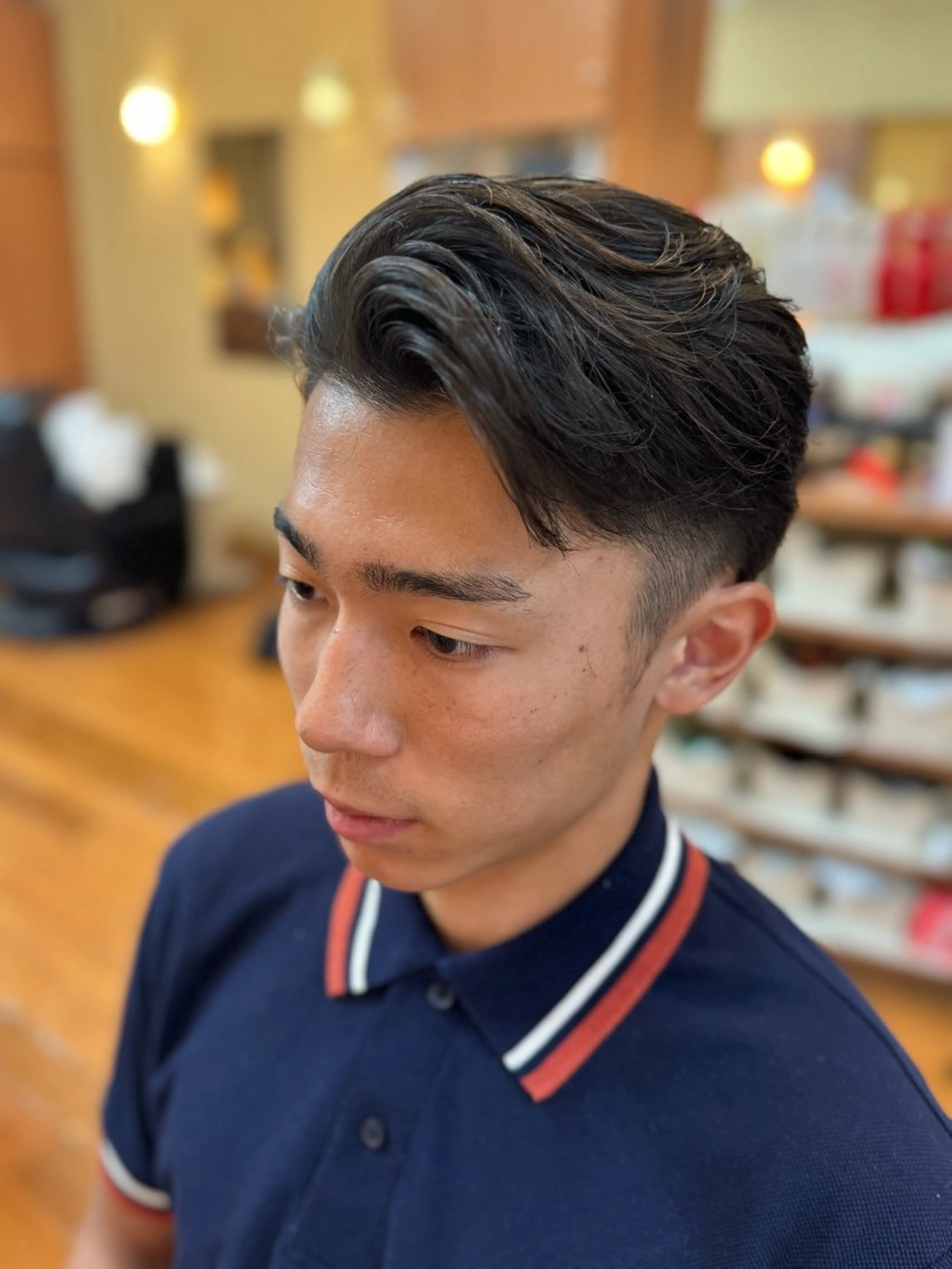 ミディアム メンズ Misaki Kuradomeのヘアスタイル