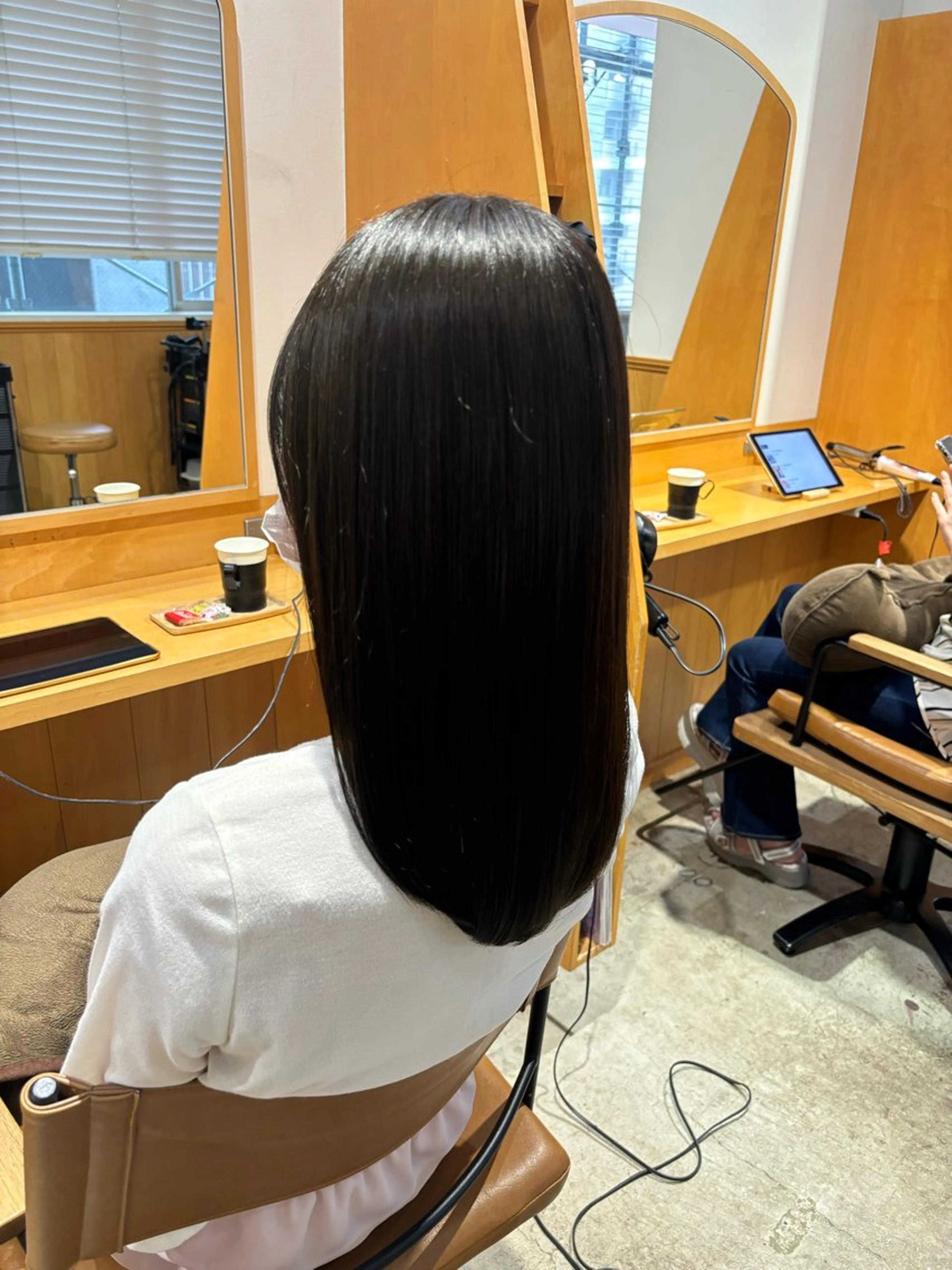 セミロング カット ヘアカラー トリートメント 【Amphi Tokyo】宮原のヘアスタイル