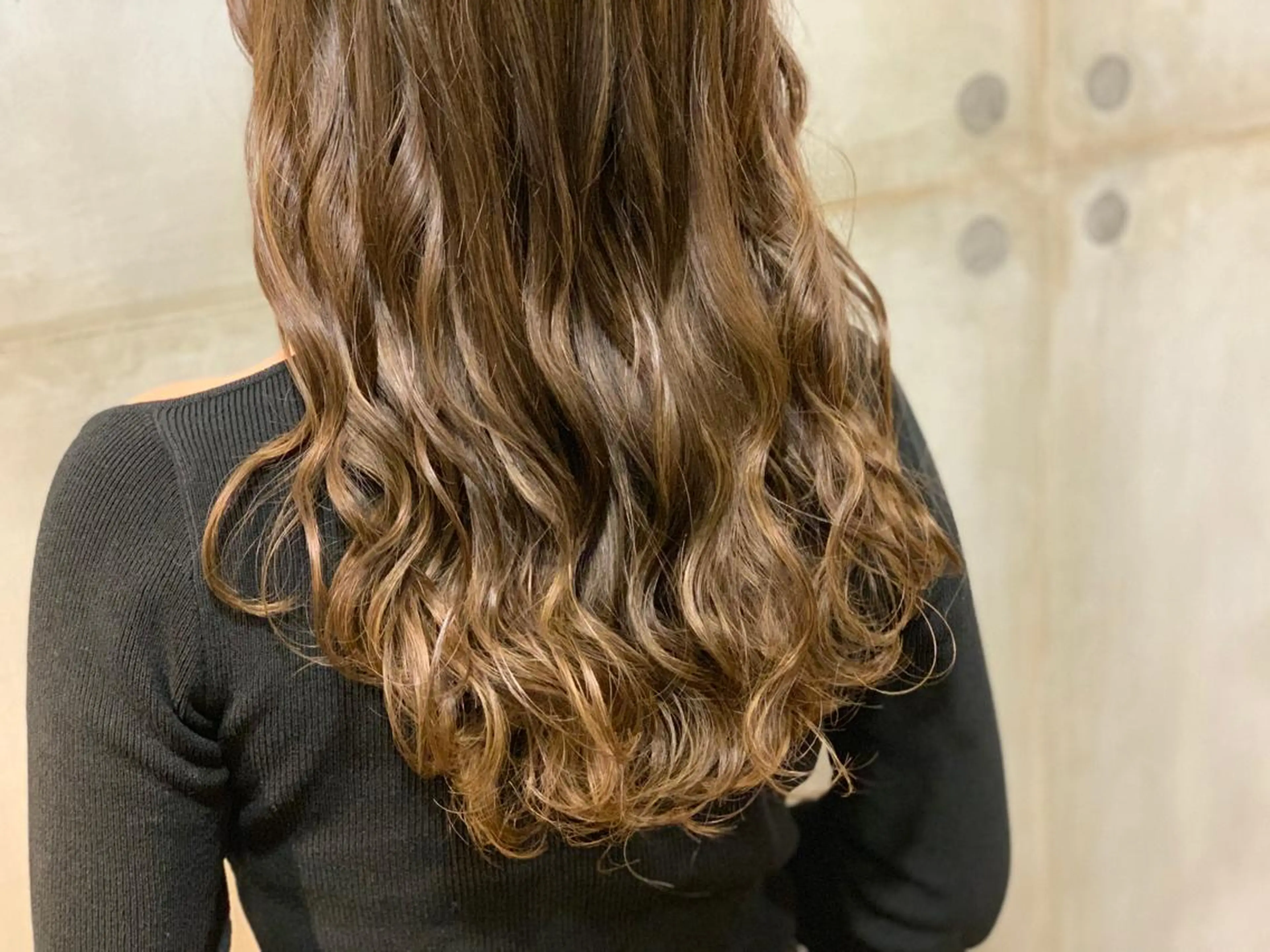 ロング アッシュ モテ髪🎀aoi/ ヘアメ/カラー/池袋のヘアスタイル